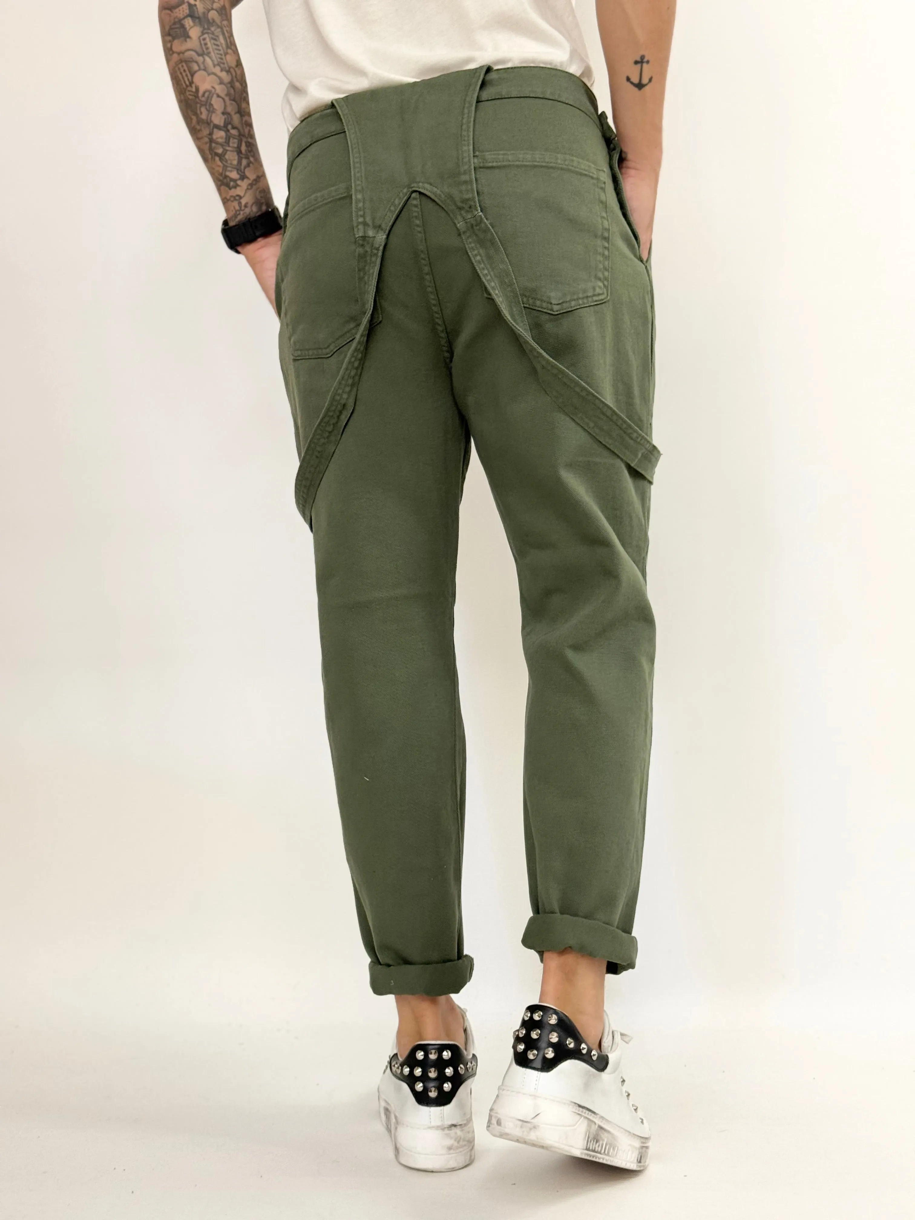 Salopette J.W cropped pulita