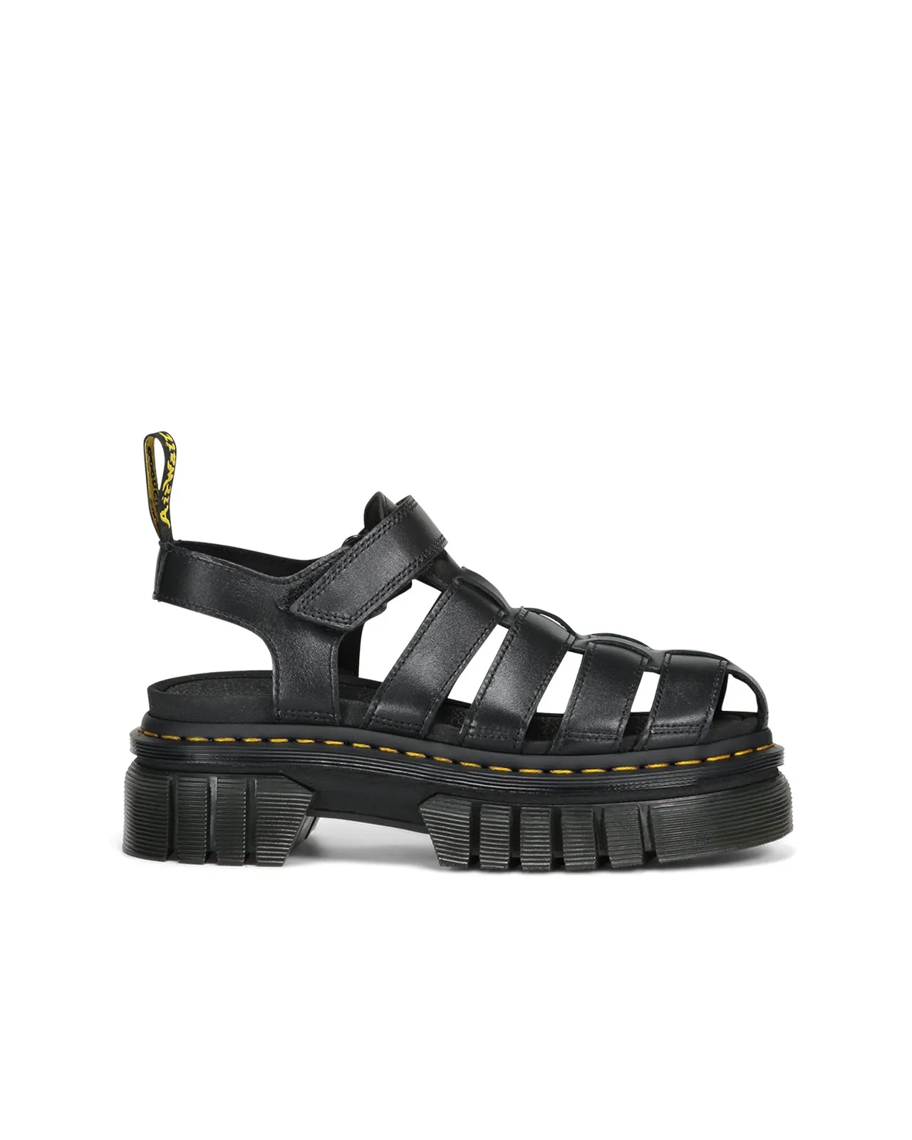 Sandalo Ricki Fisherman nappa nera
