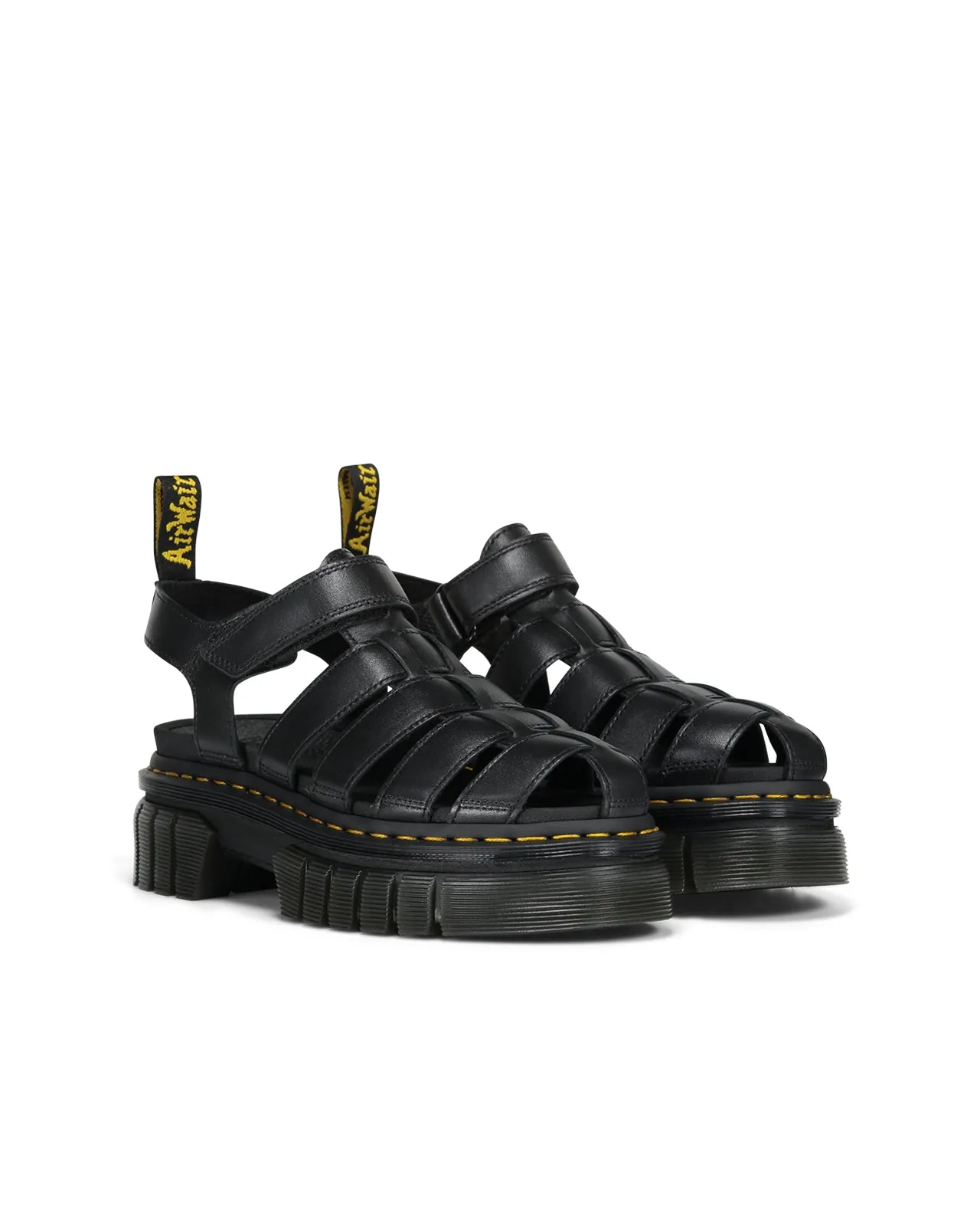 Sandalo Ricki Fisherman nappa nera