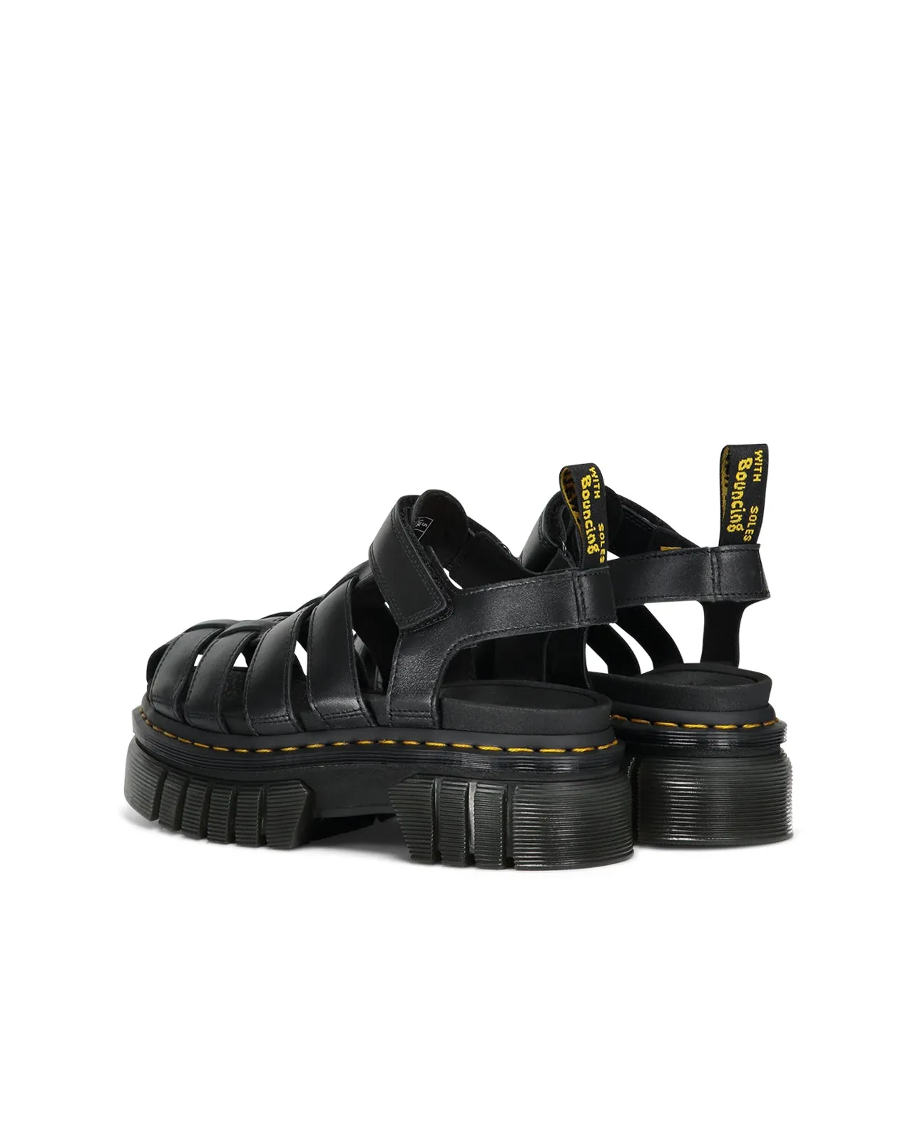 Sandalo Ricki Fisherman nappa nera