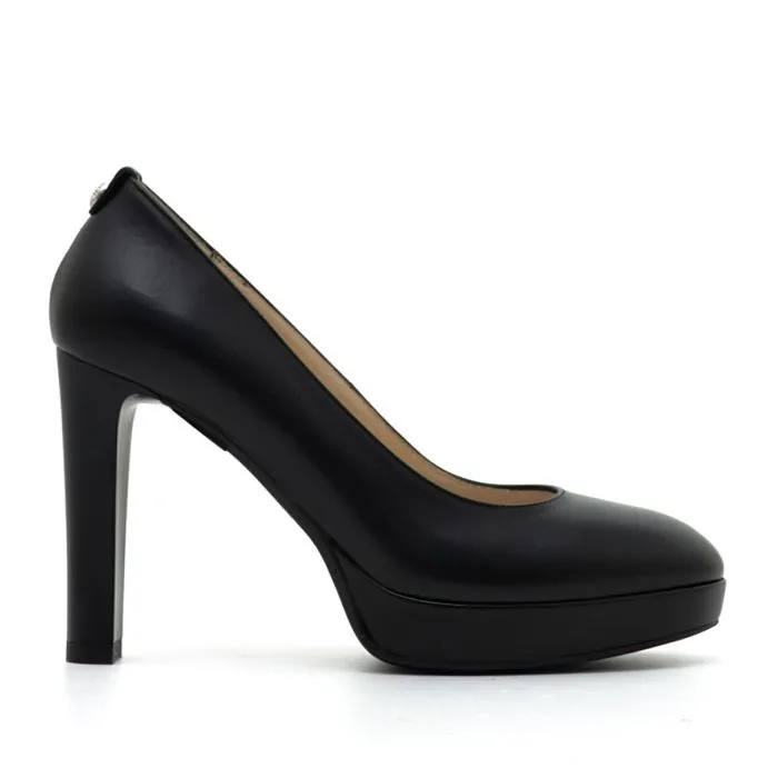 SCARPE CN TACCO IN PELLE