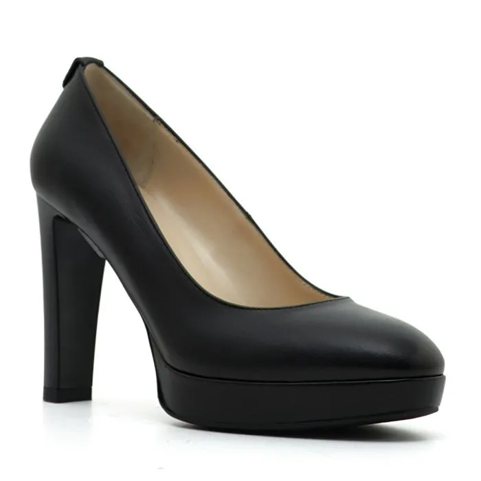 SCARPE CN TACCO IN PELLE