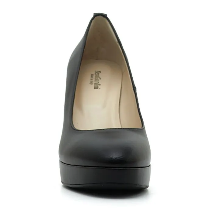 SCARPE CN TACCO IN PELLE