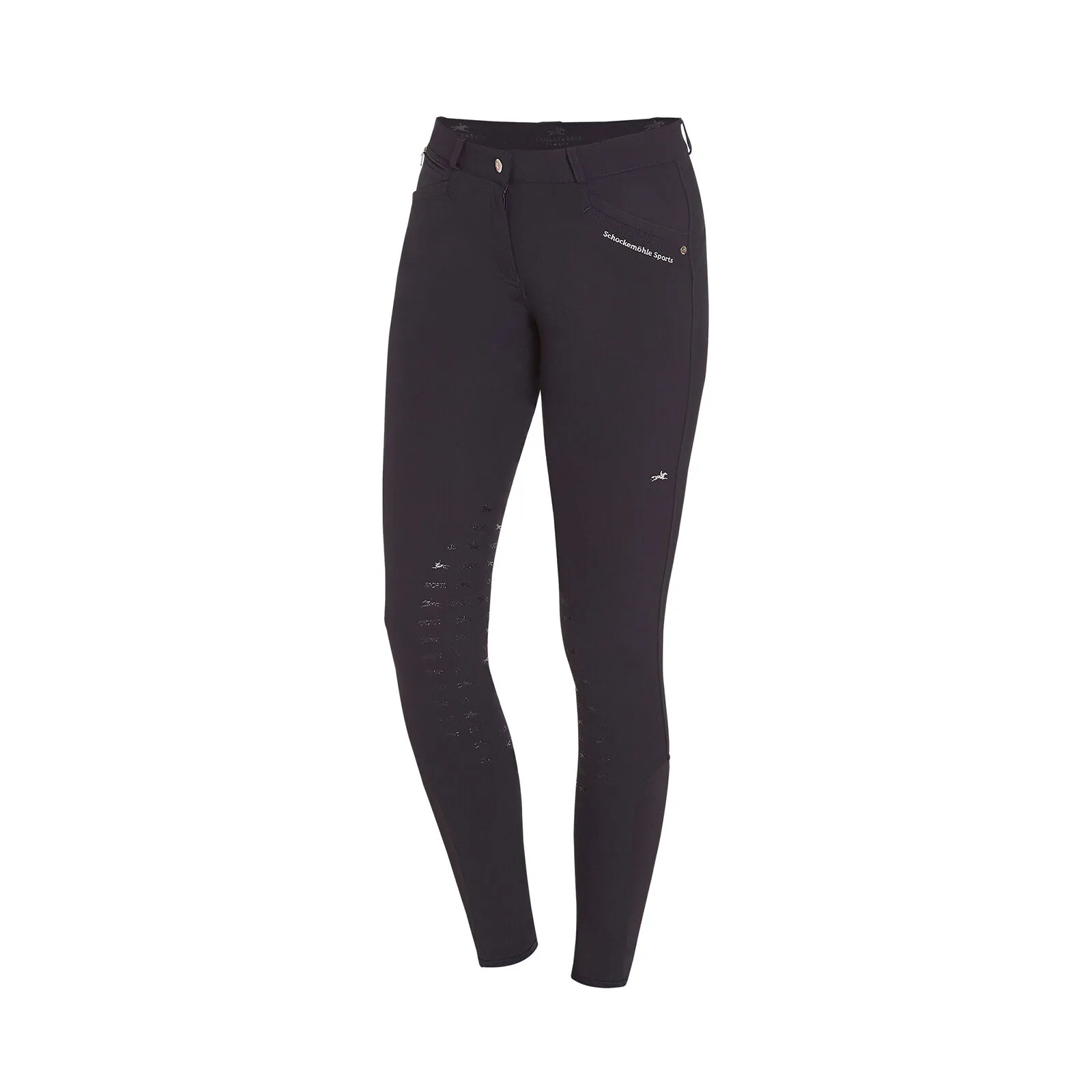 Schockemöhle Pantaloni da equitazione Loretta con grip al ginocchio