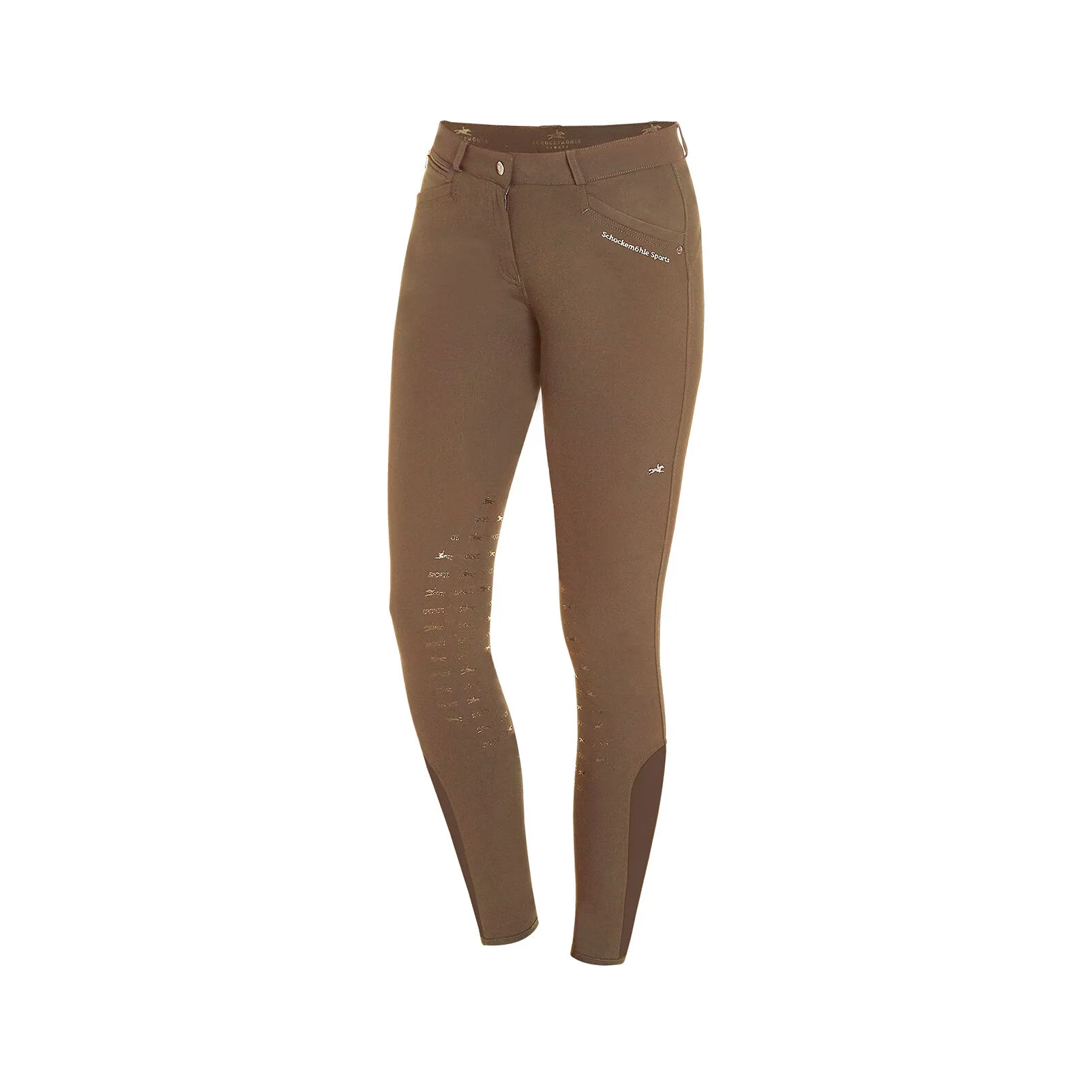 Schockemöhle Pantaloni da equitazione Loretta con grip al ginocchio
