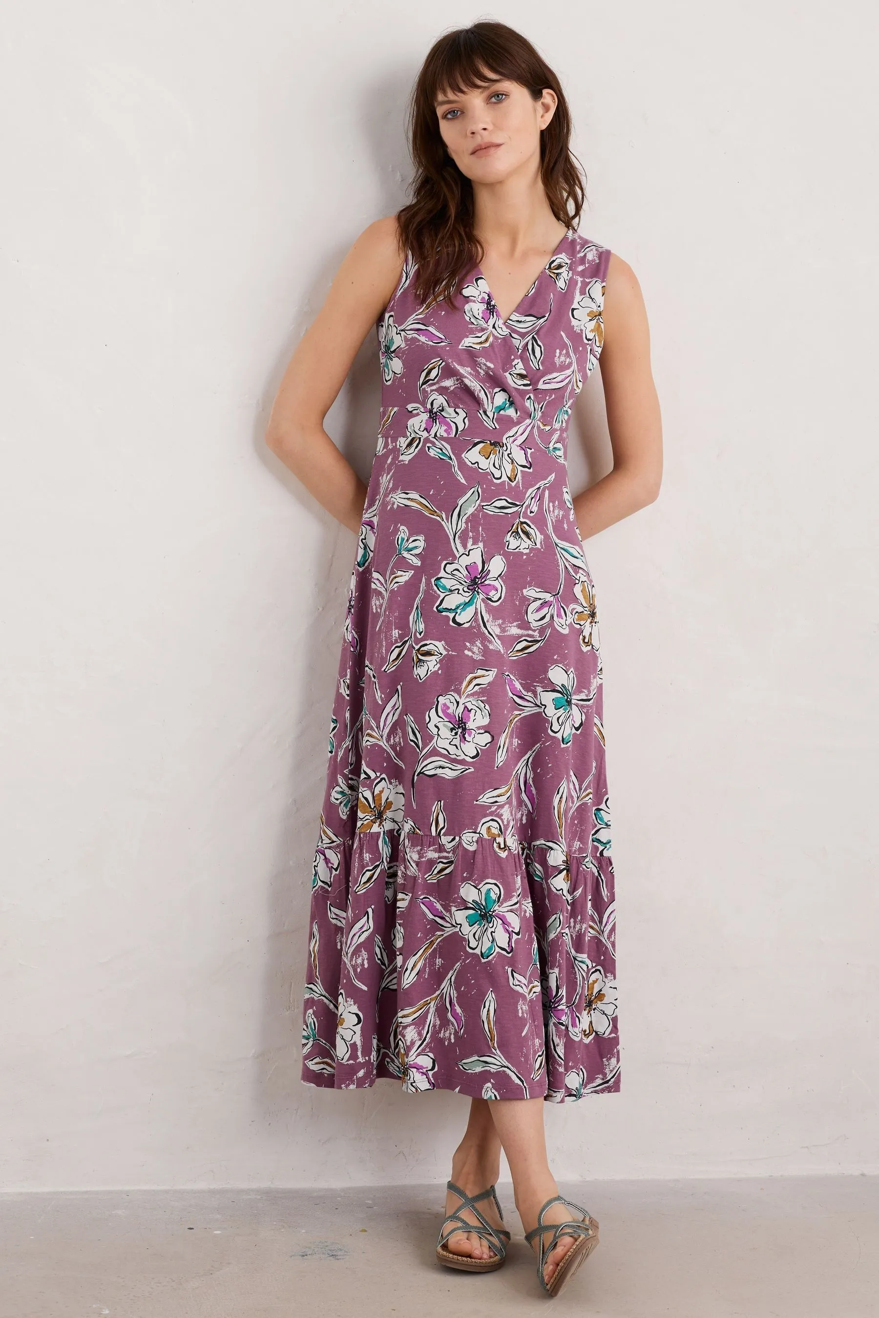 Seasalt - Cornwall Shelter Bay - Abito midi in Senza maniche jersey