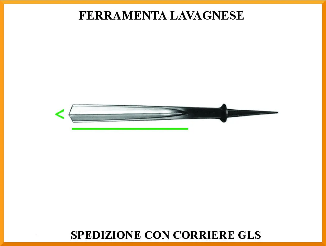 Sgorbia per intaglio in acciaio per scultori e falegnameria vari profili 