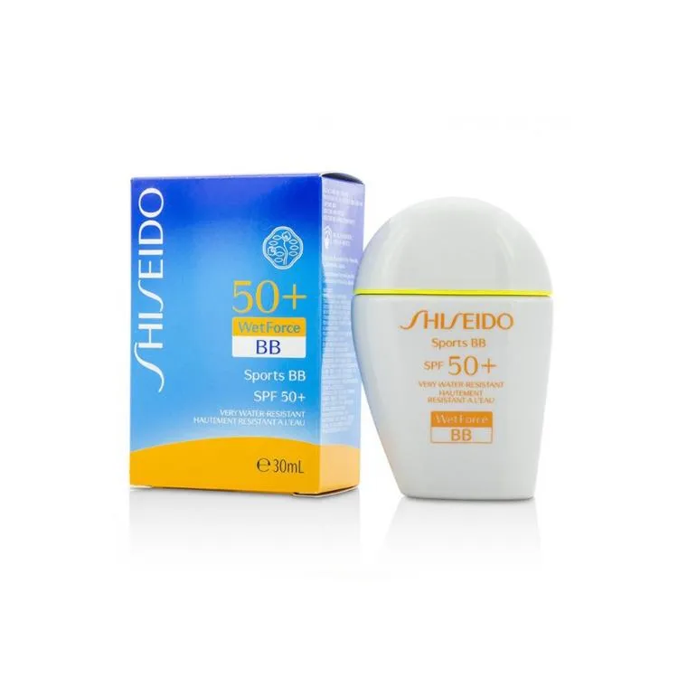 Shiseido - Sport BB - SPF 50+ - Very Water-Resistant - Hautement Resistant A L'Eau - 50+ WetForce BB