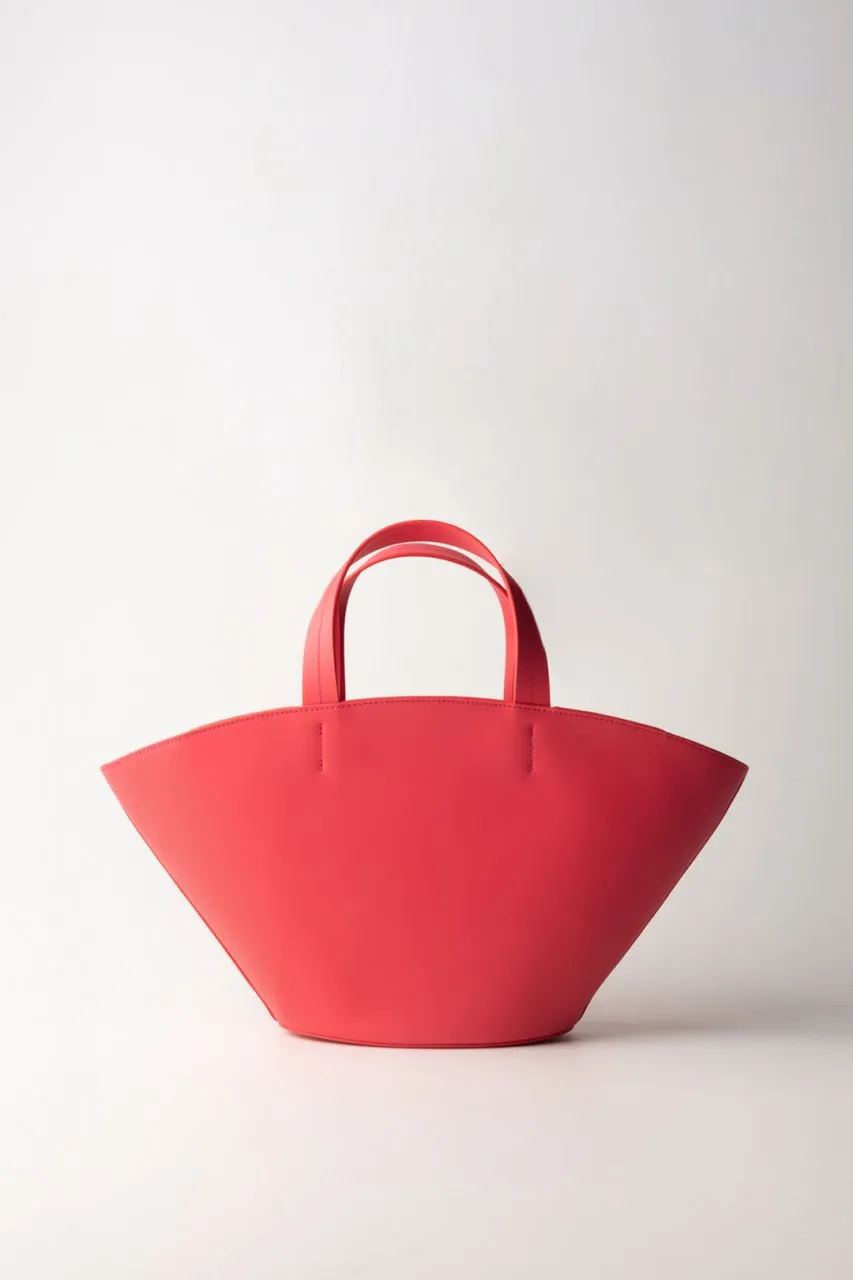 Shopping bag in pelle HyBrid Rose
