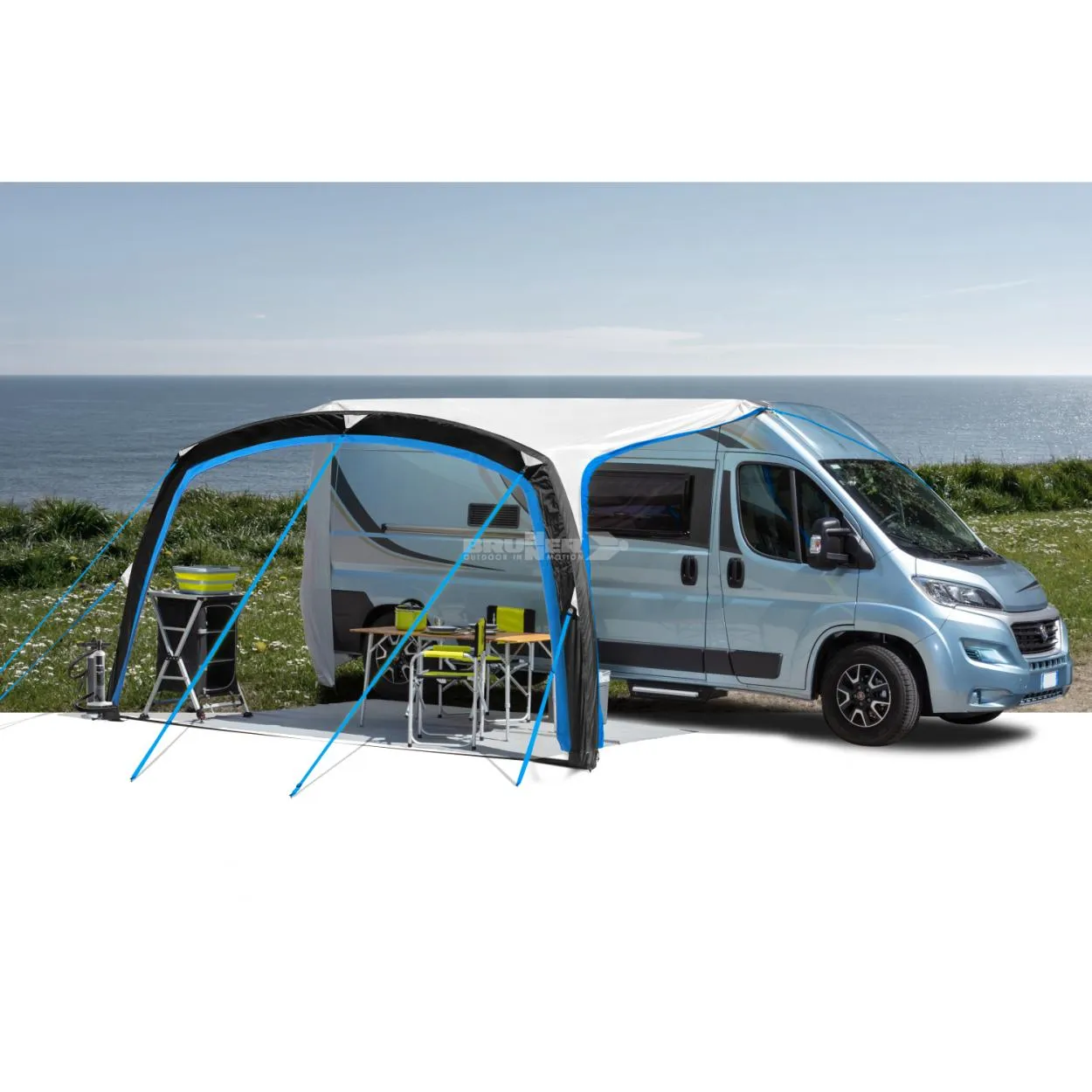 Skia  400 Aerocamping  Brunner Tendalino parasole Gonfiabile roulotte