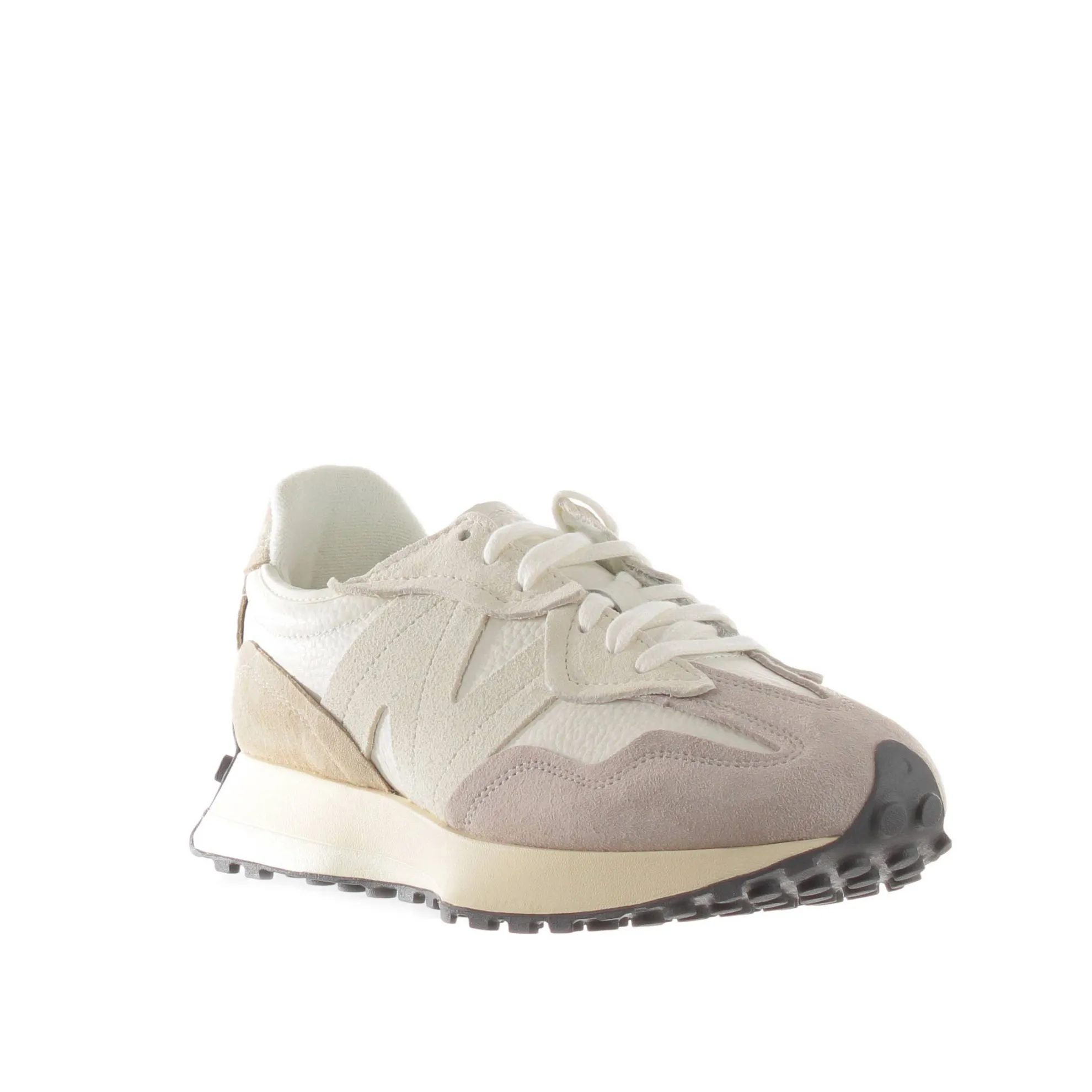Sneaker 327 in pelle e camoscio