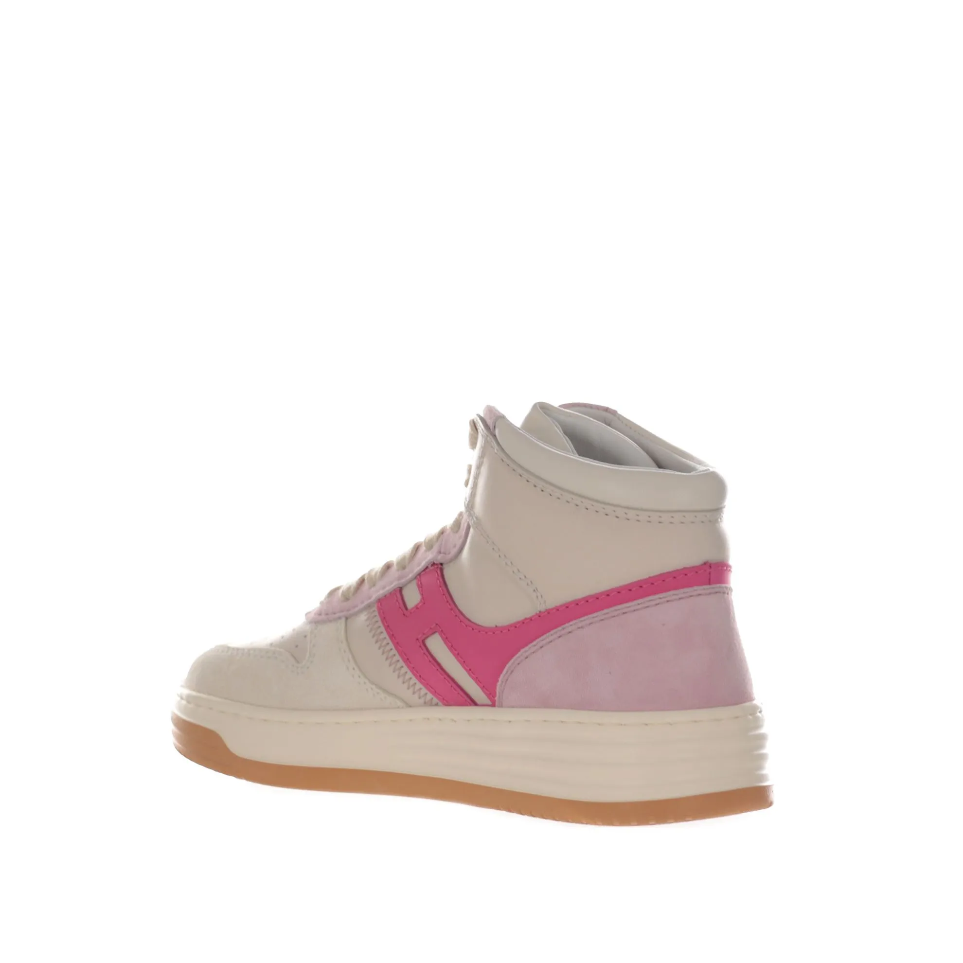 Sneaker high top h630 in pelle