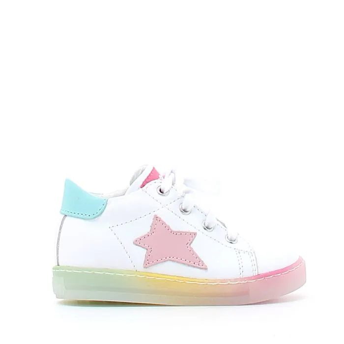 SNEAKERS "SASHA" IN PELLE