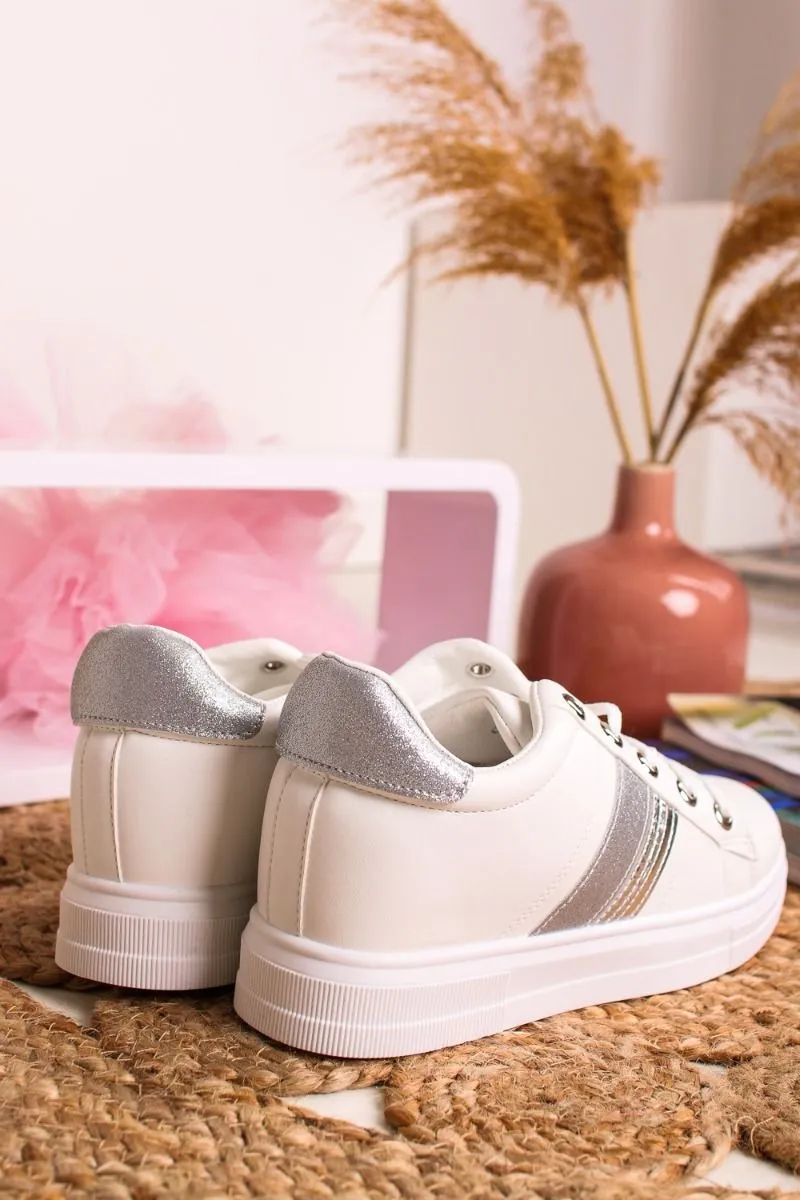 Sneakers suola 4 cm codice CB-19159 - numero 37