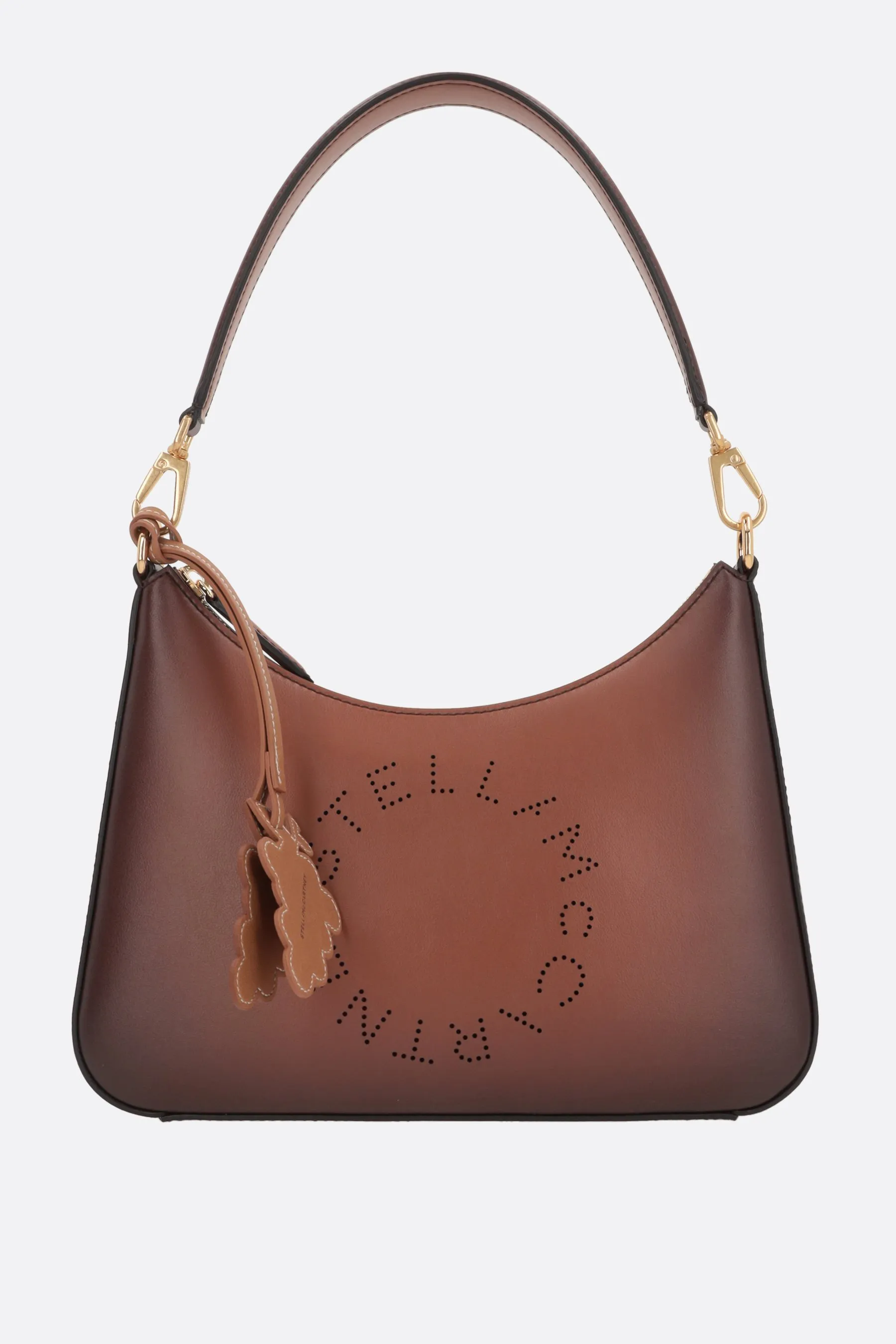 STELLA McCARTNEY borsa a spalla Logo small in Aged Alter Mat 