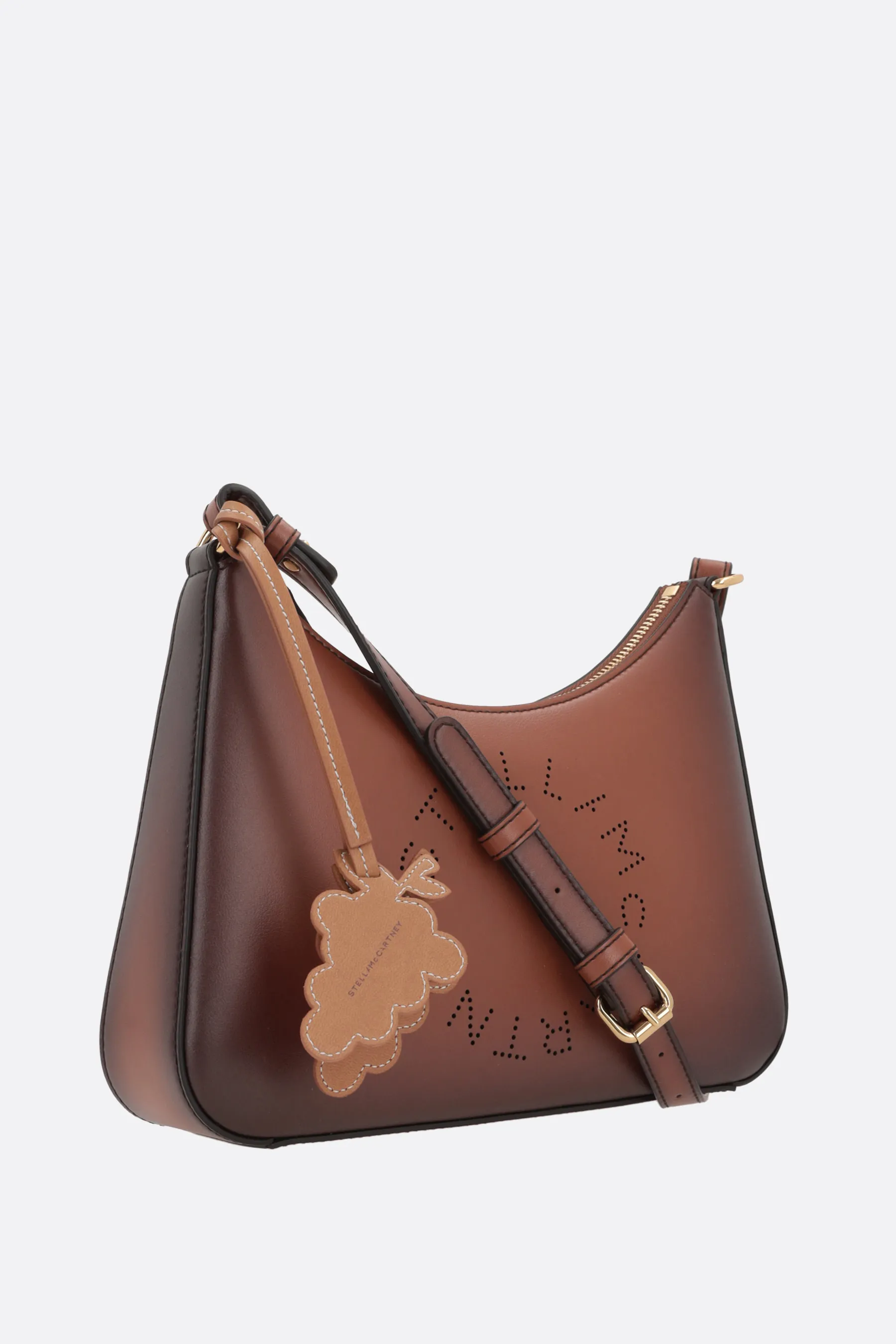  STELLA McCARTNEY borsa a spalla Logo small in Aged Alter Mat 