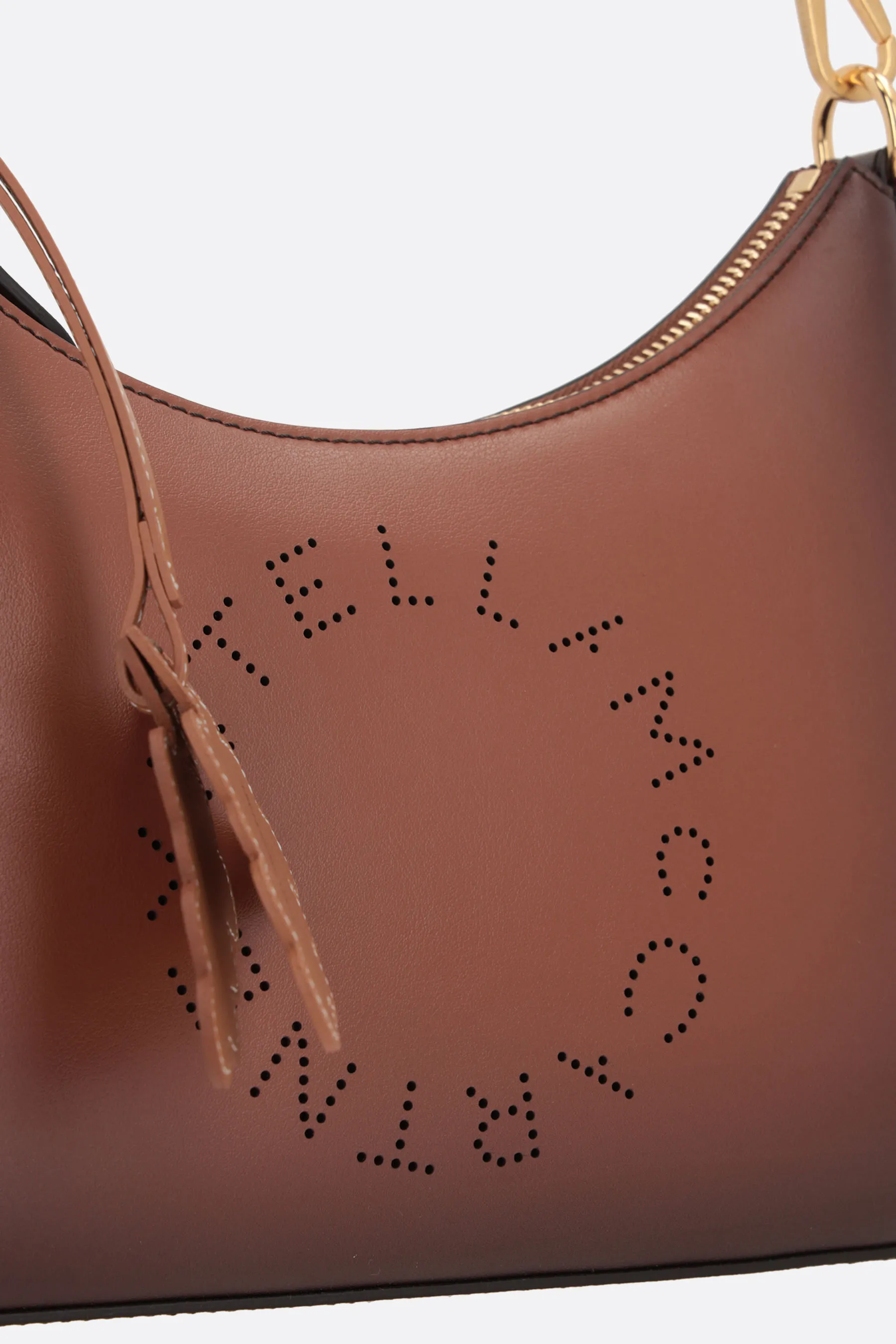  STELLA McCARTNEY borsa a spalla Logo small in Aged Alter Mat 