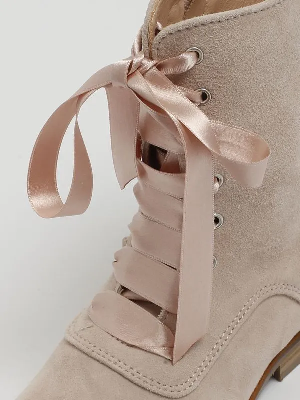 Stivaletto bambina Mimilù in pelle Rosa