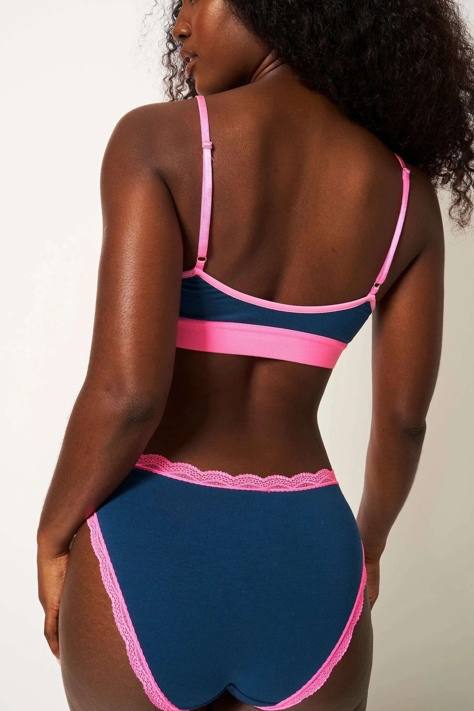 Stripe & Stare T-Shirt Bralette    