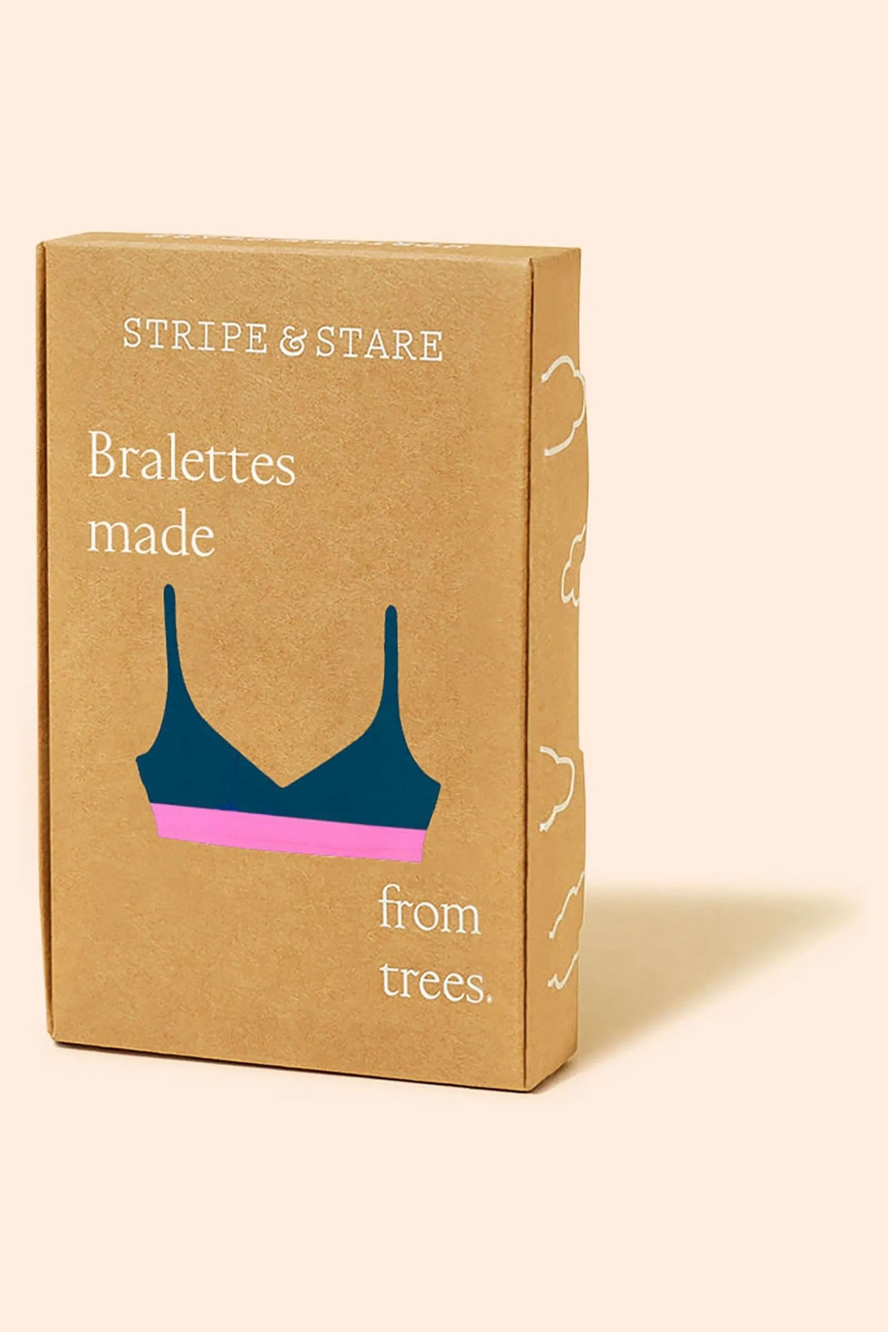 Stripe & Stare T-Shirt Bralette    