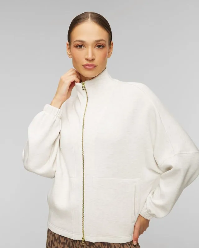 Szara bluza damska Varley Ashbury Zip Through Sweat var01345-im