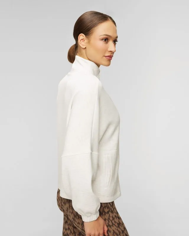 Szara bluza damska Varley Ashbury Zip Through Sweat var01345-im