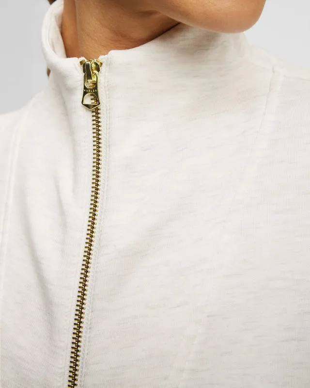 Szara bluza damska Varley Ashbury Zip Through Sweat var01345-im