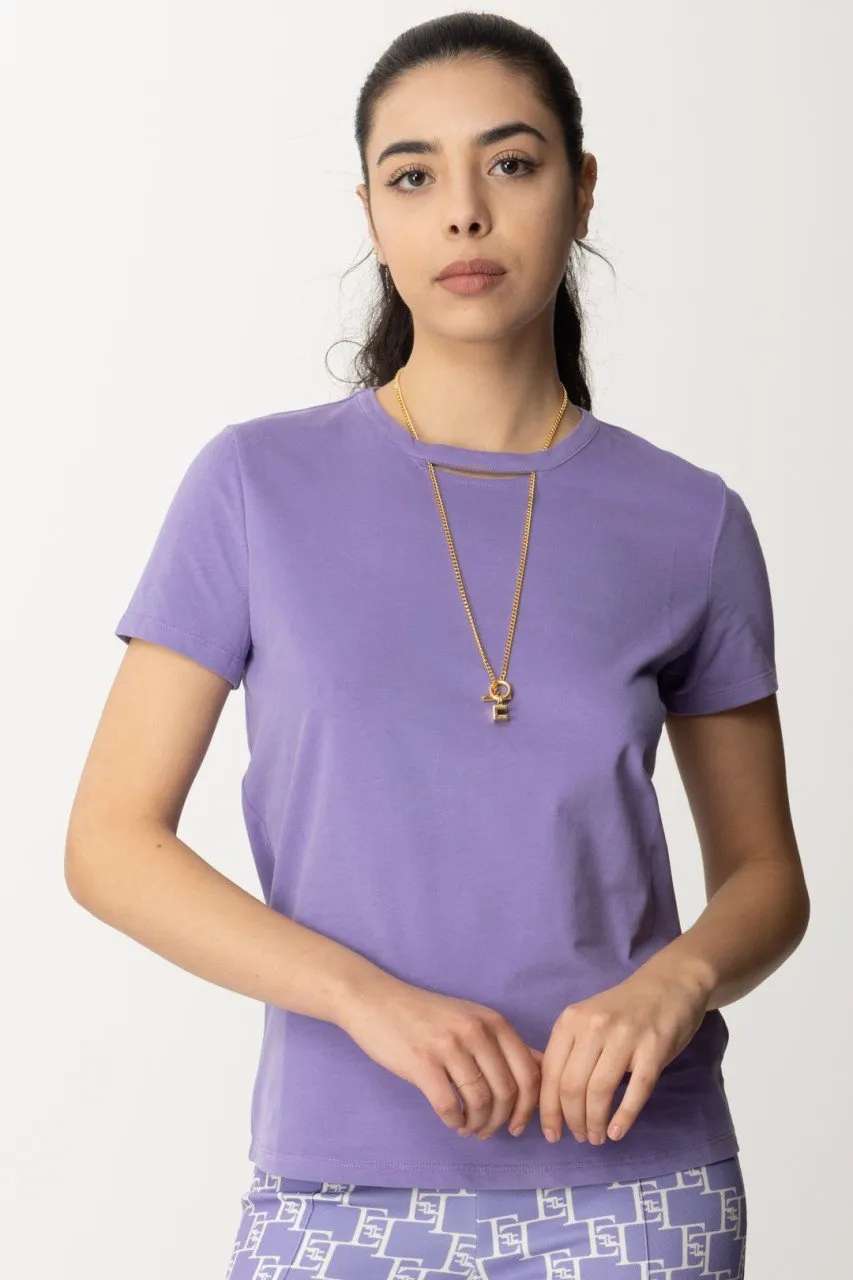 T-shirt con collana IRIS