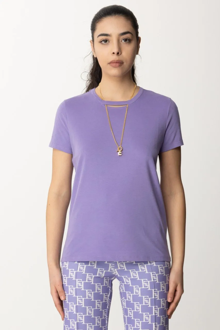T-shirt con collana IRIS