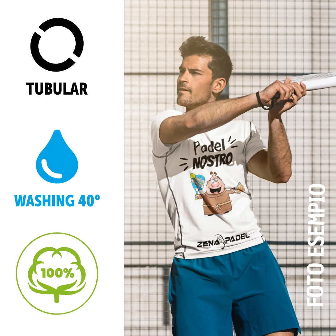 T-Shirt Cotone PAPA' FANTASTICO Padel