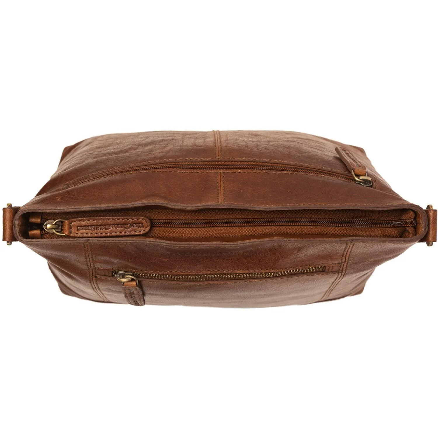 The Chesterfield Brand Antique Buff Borsa a tracolla Pelle 30 cm