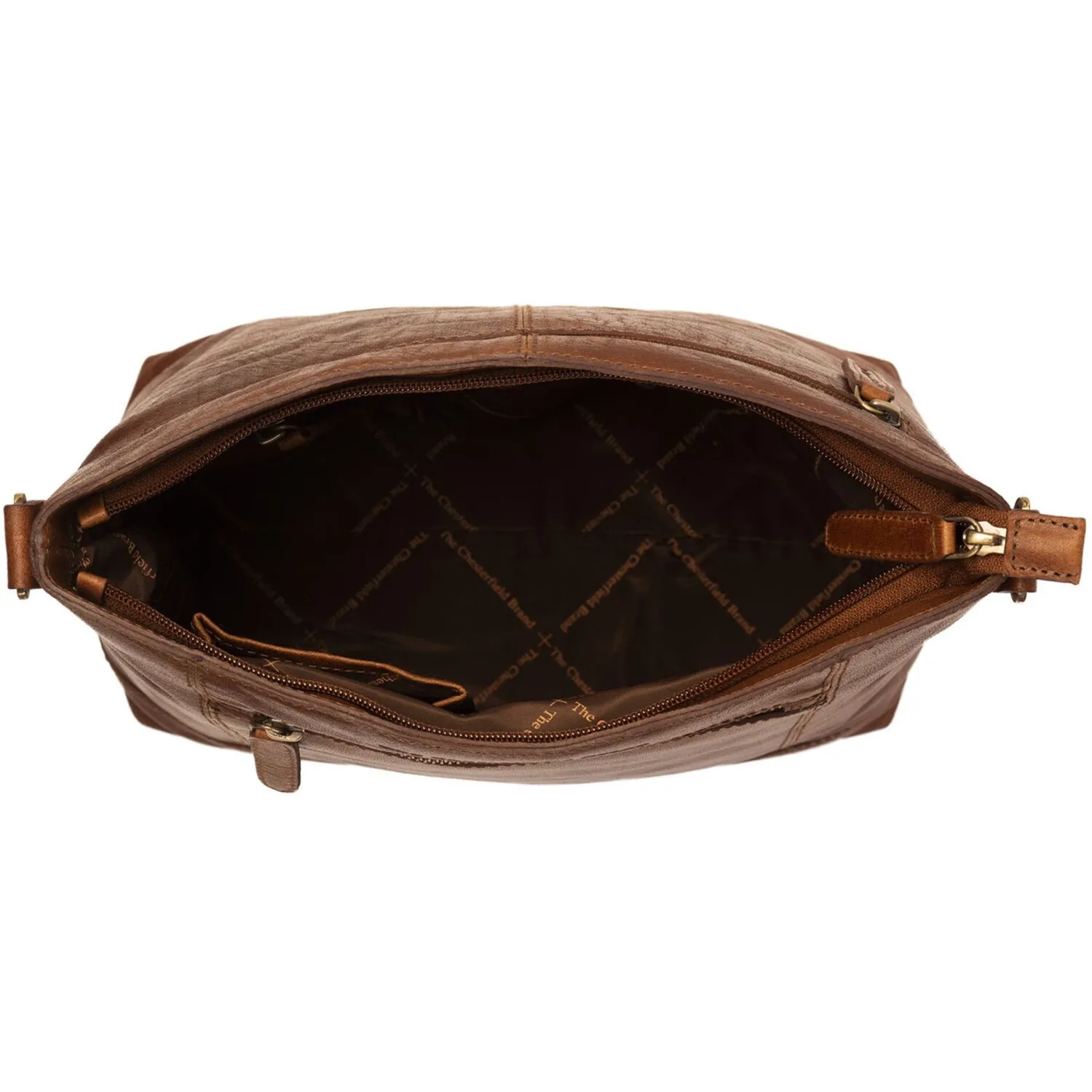 The Chesterfield Brand Antique Buff Borsa a tracolla Pelle 30 cm