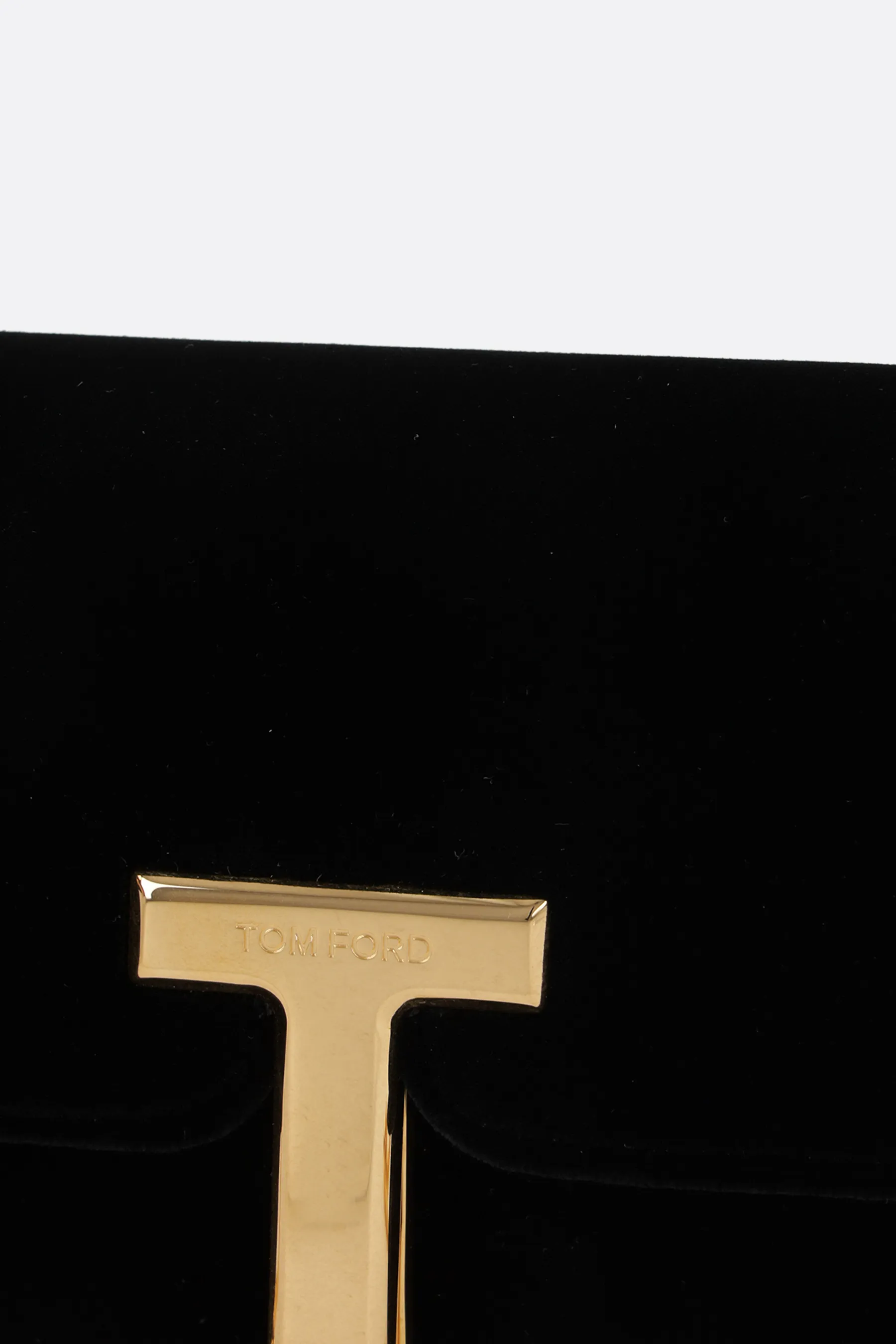  TOM FORD borsa a spalla Wallis mini in velluto 