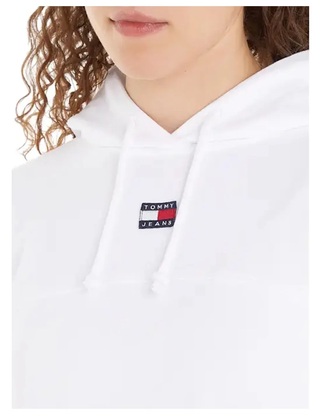 TOMMY JEANS FELPA DONNA,TJW ELASTICATED XS B