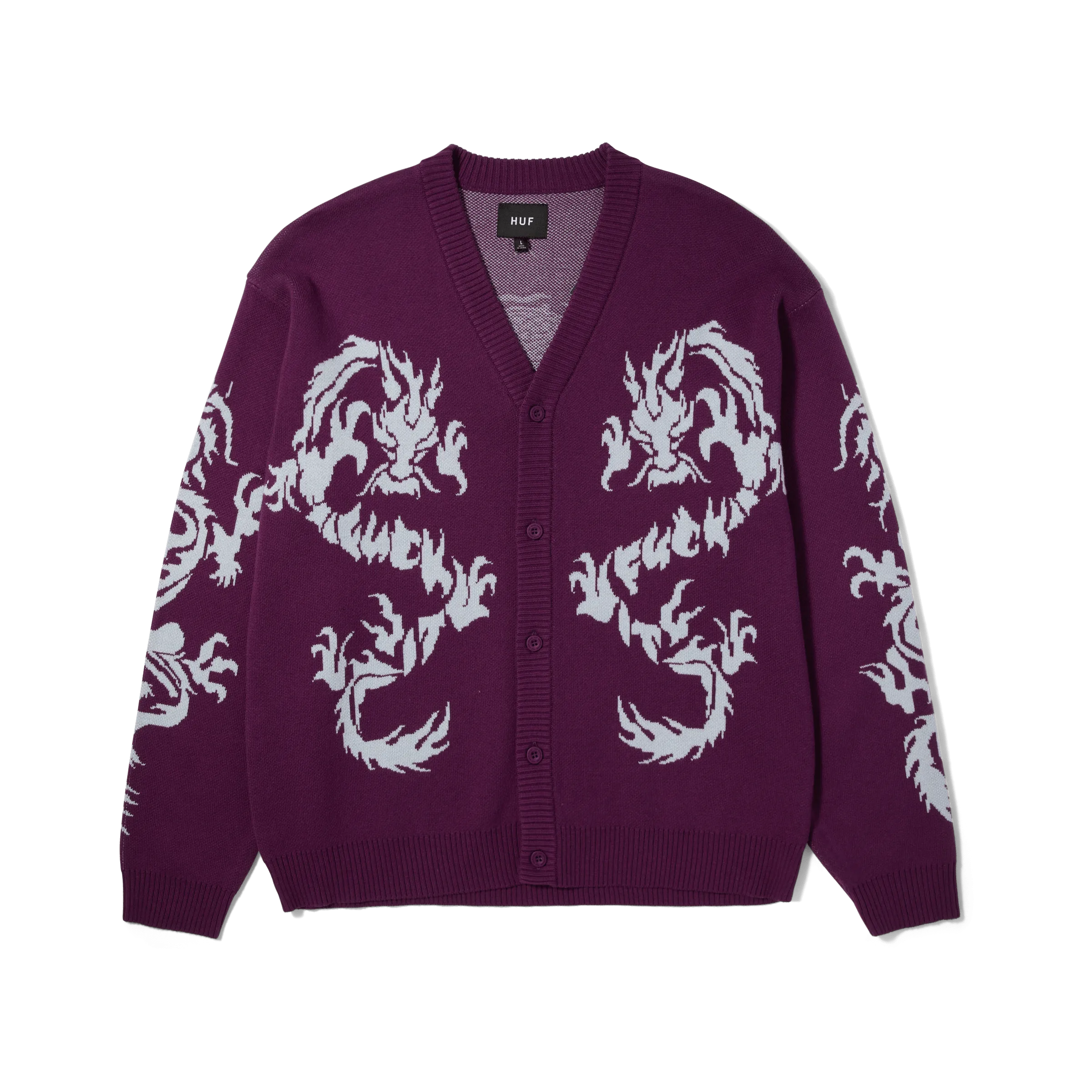TWIN DRAGON CARDIGAN