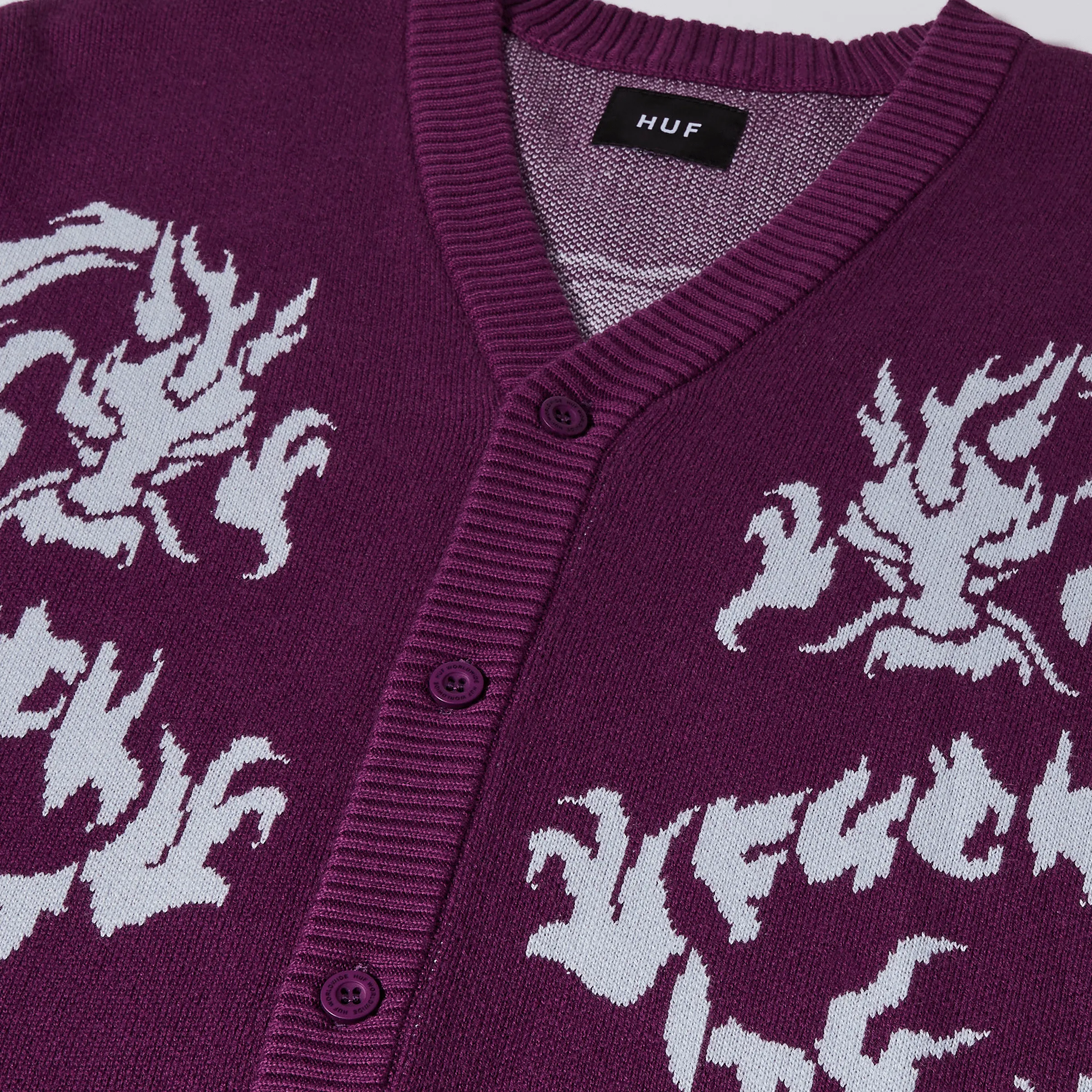 TWIN DRAGON CARDIGAN