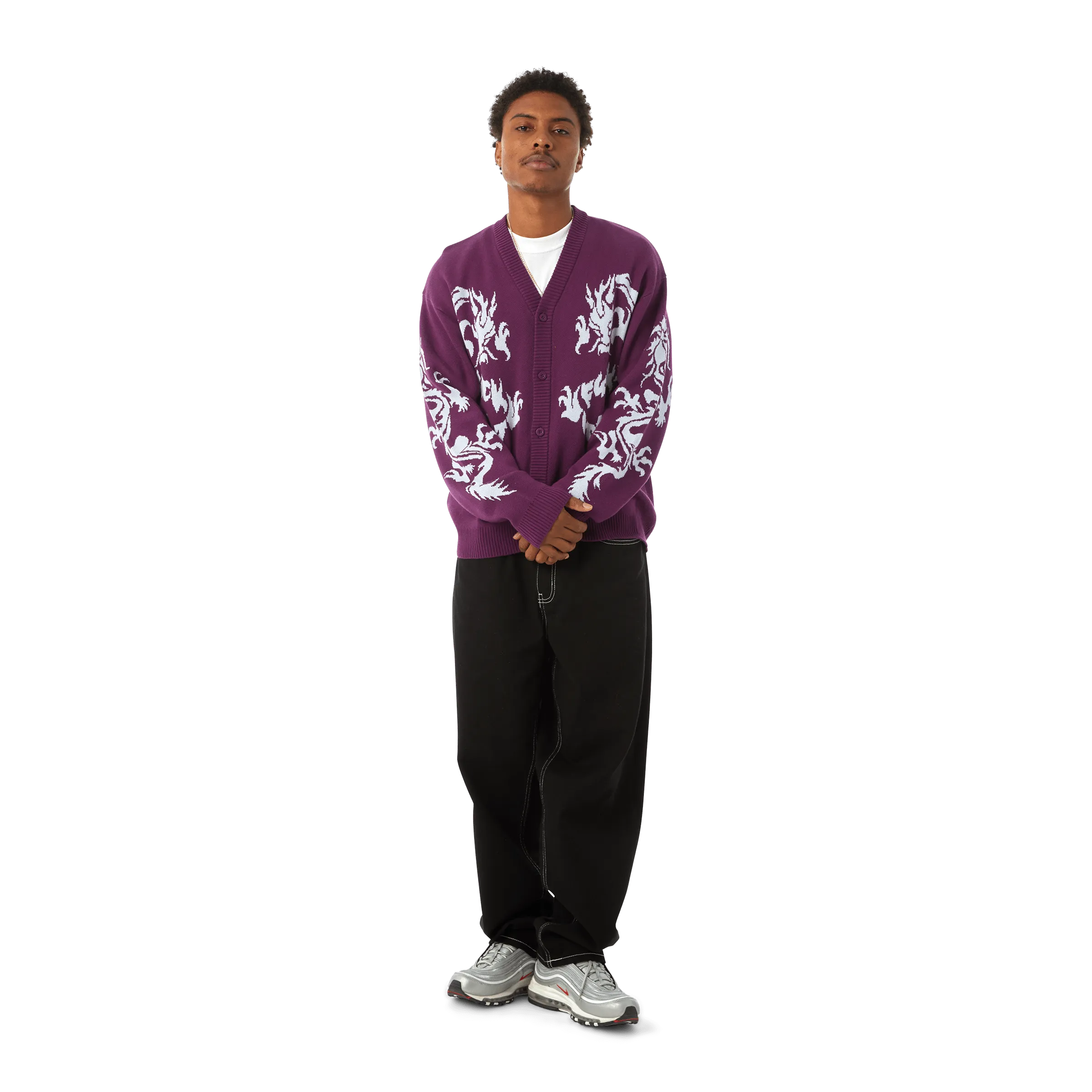 TWIN DRAGON CARDIGAN