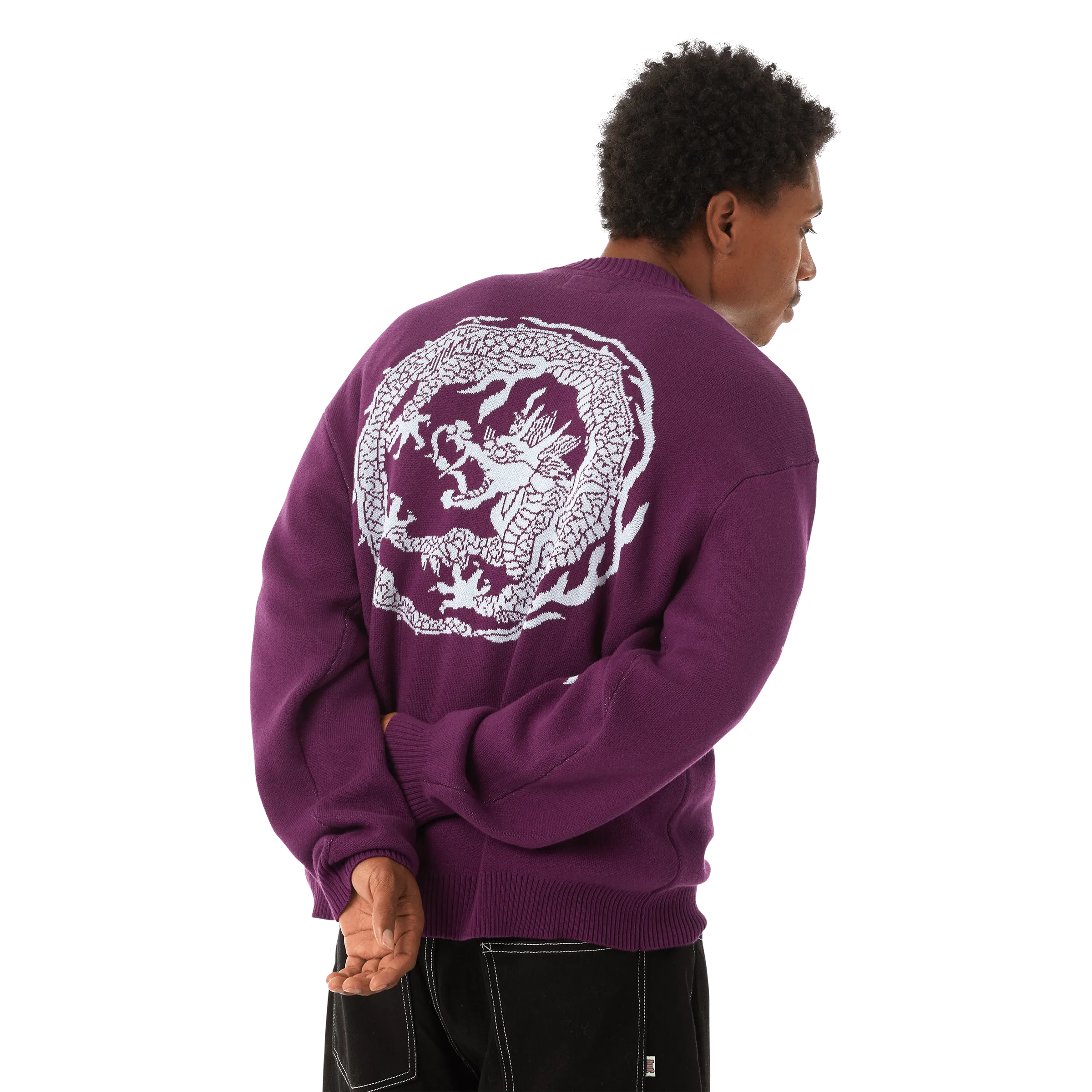 TWIN DRAGON CARDIGAN