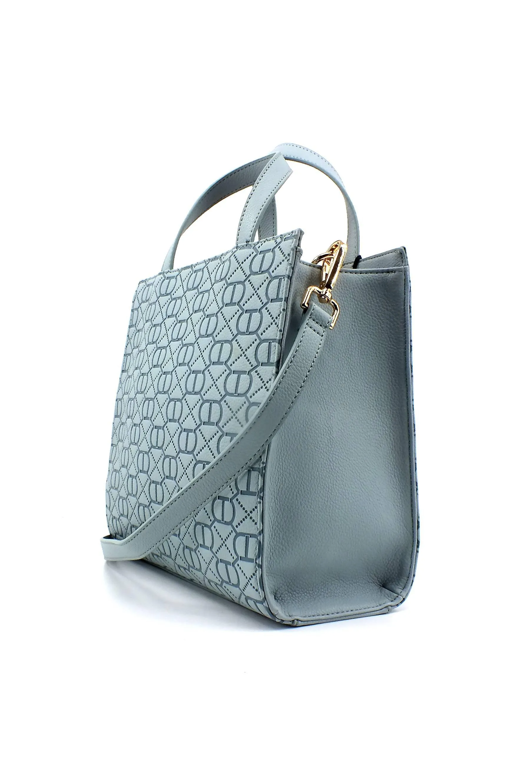 TWINSET Borsa Tote Mid Azzurro Agave 231TB711B