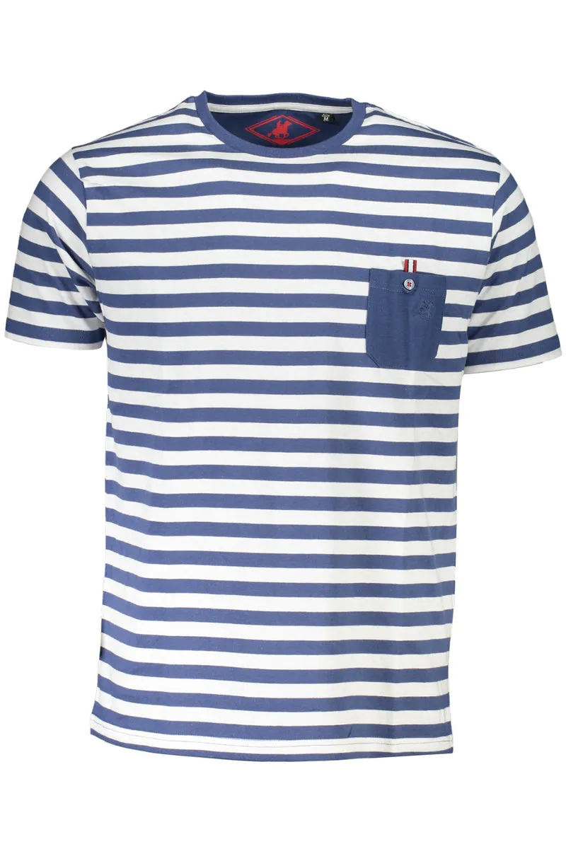 U.S. GRAND POLO T-SHIRT MANICHE CORTE UOMO BLU