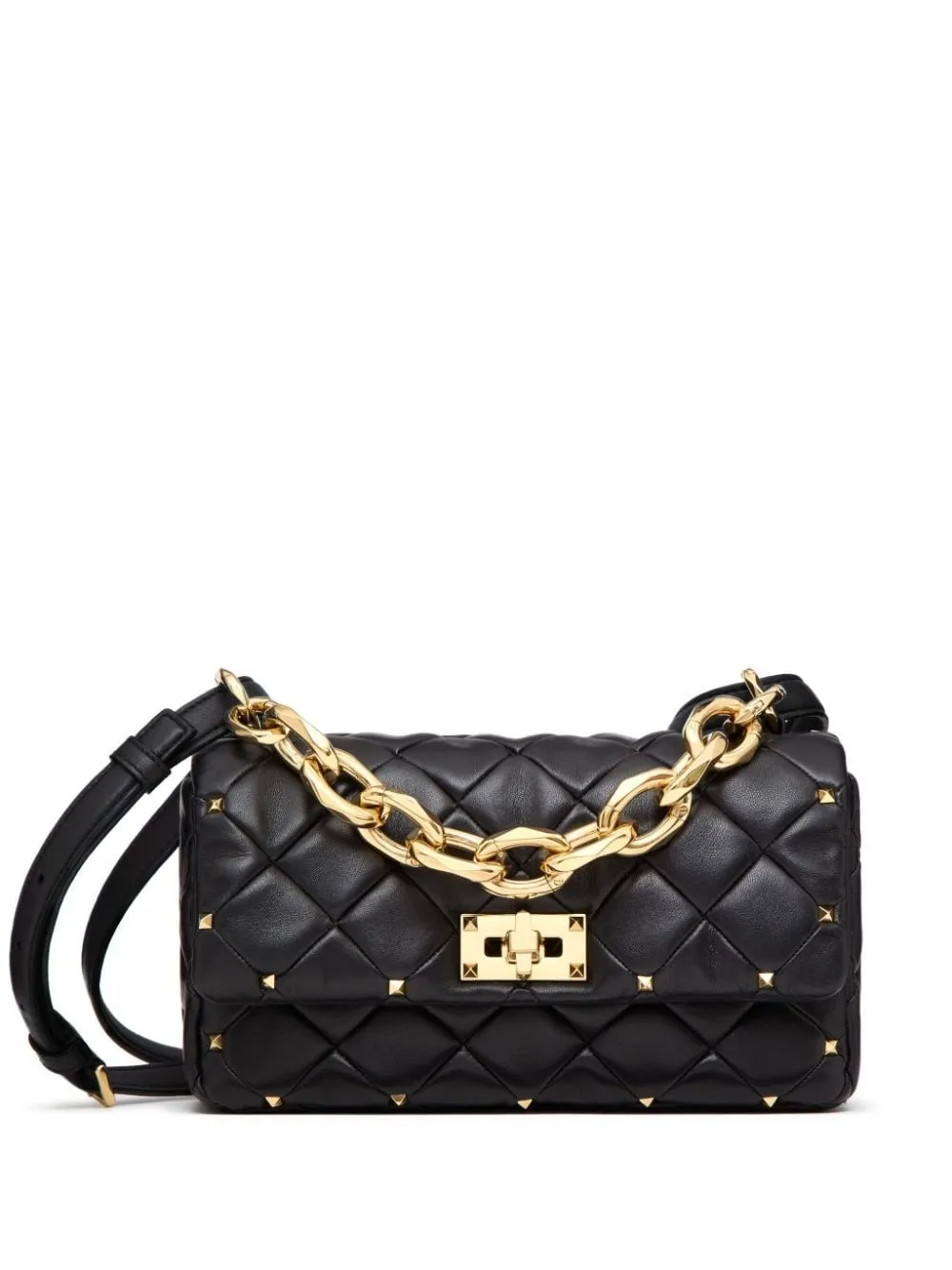 Valentino Garavani-Borsa a spalla Rockstud Spike