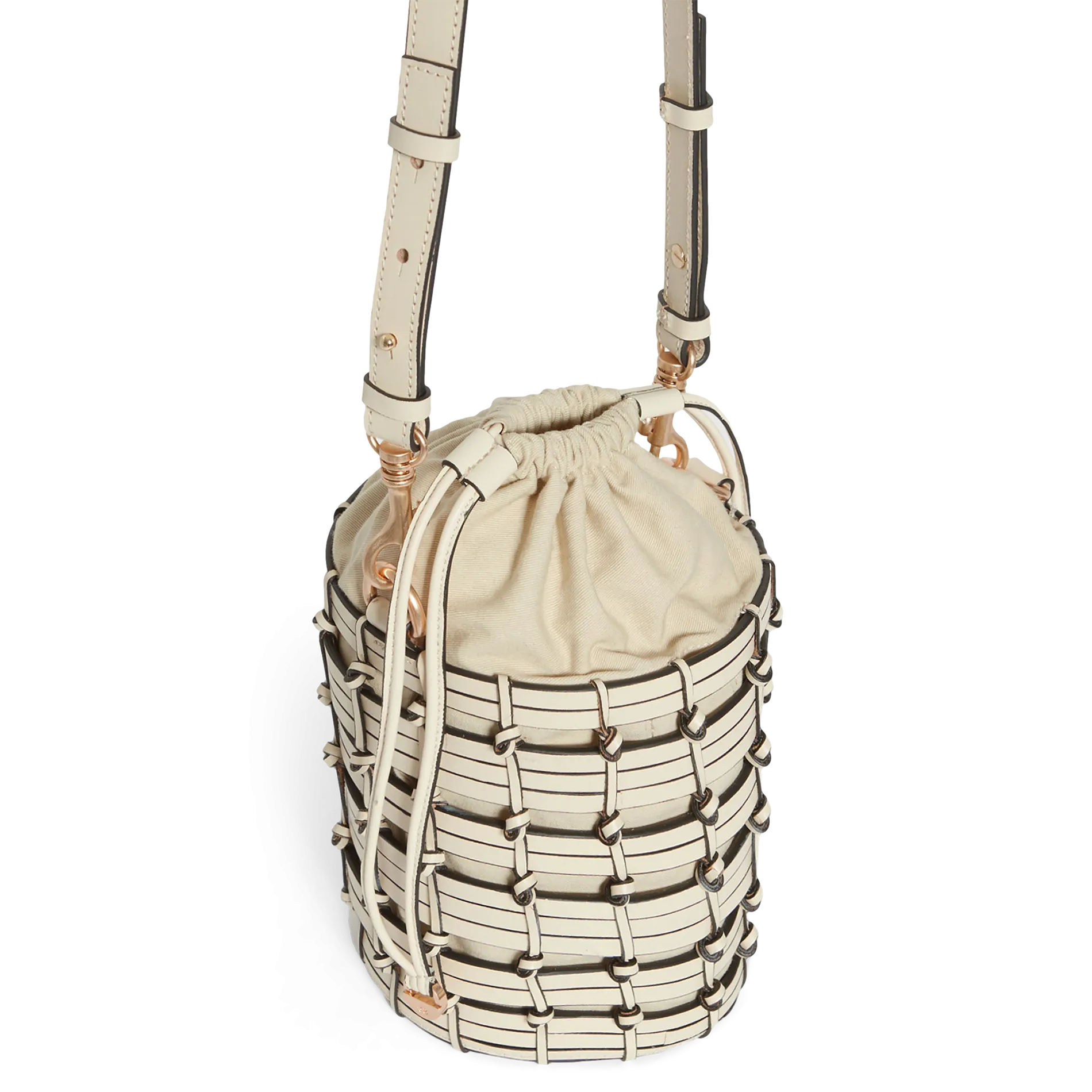  VANESSA BRUNO   Borsa a secchiello in pelle | Beige