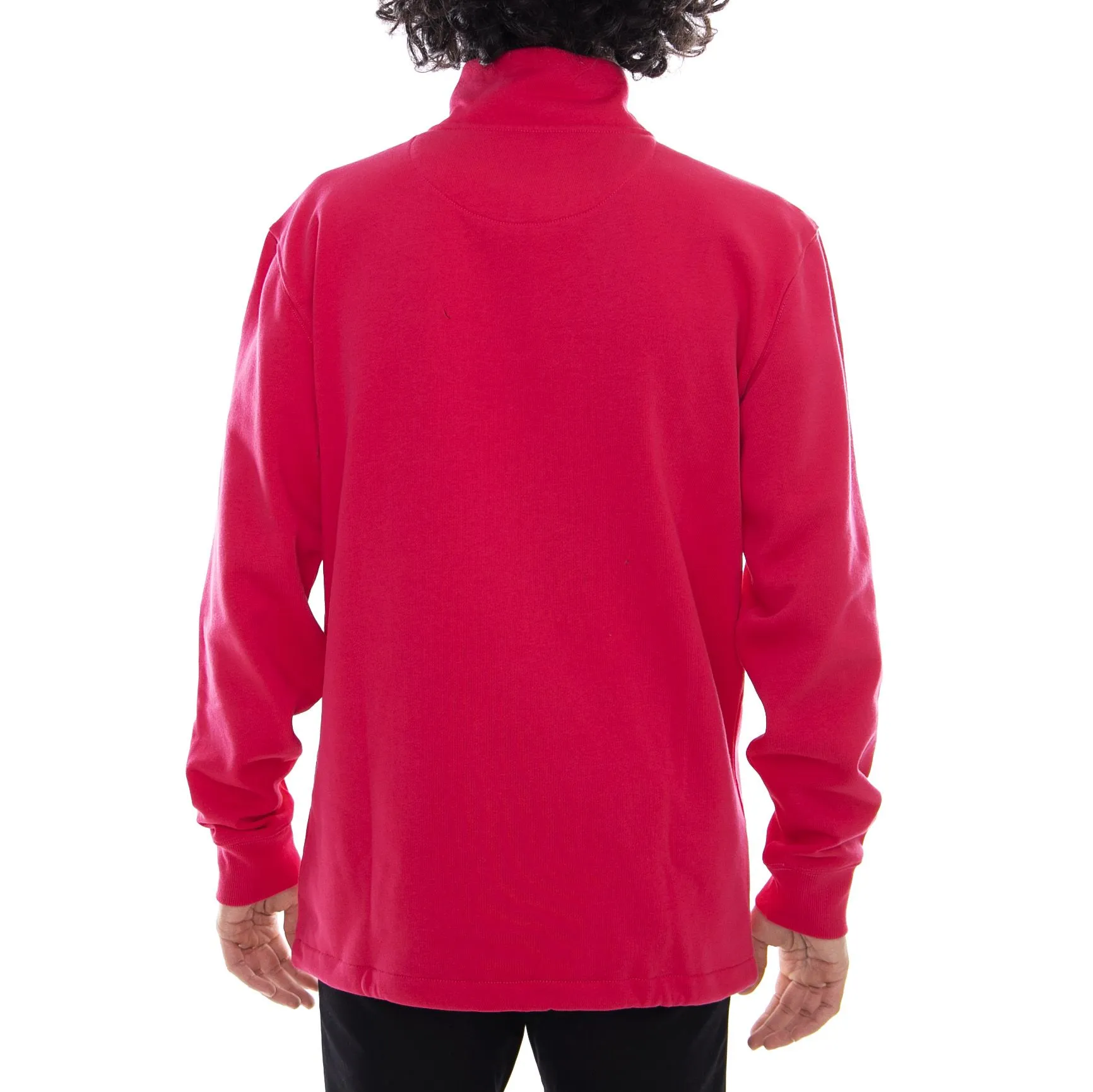 Vans Mn Versa Jazzy - Red - Felpa Collo Alto Uomo Rossa    