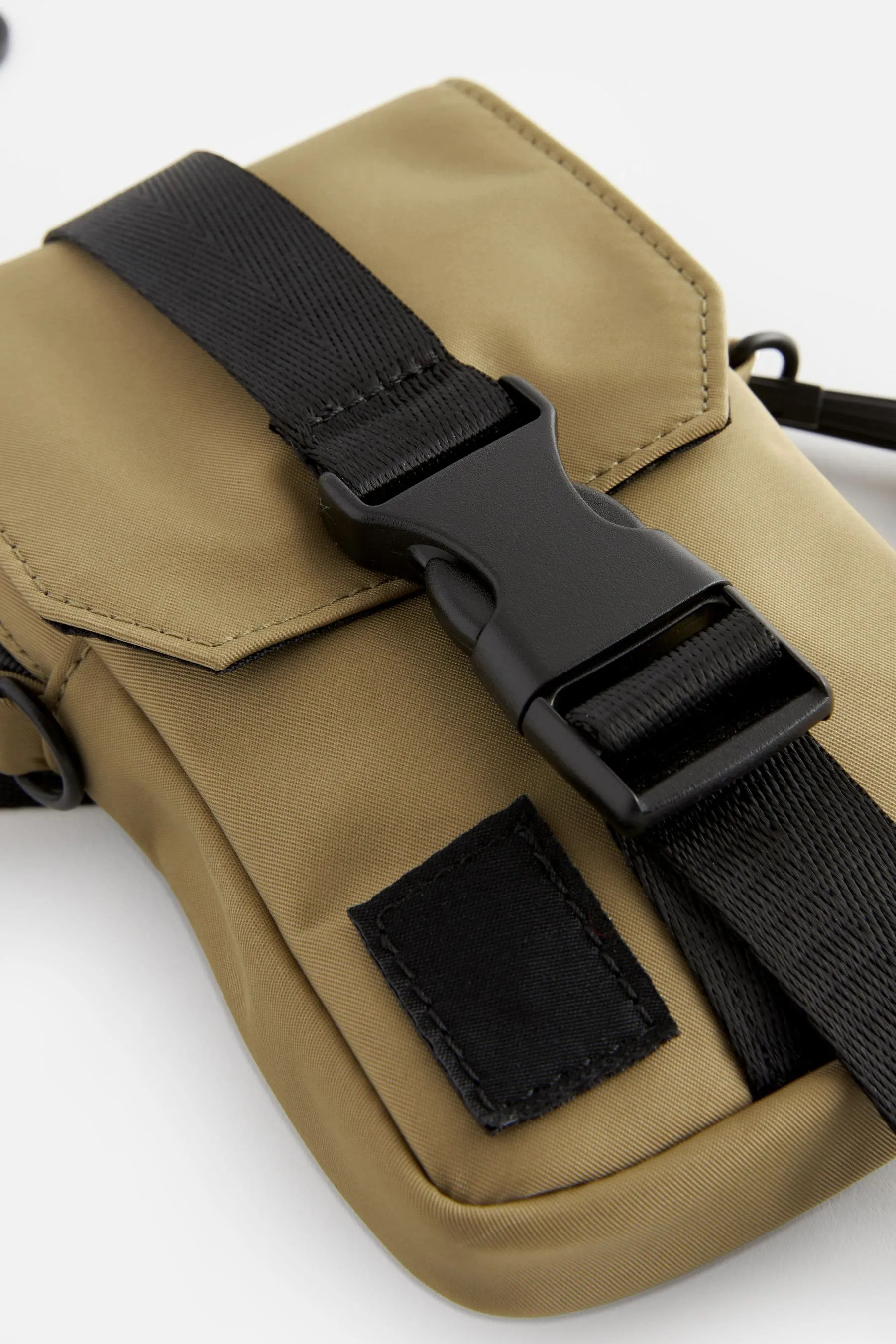 Verde kaki  - Set Borsa a tracolla e cappello da pescatore