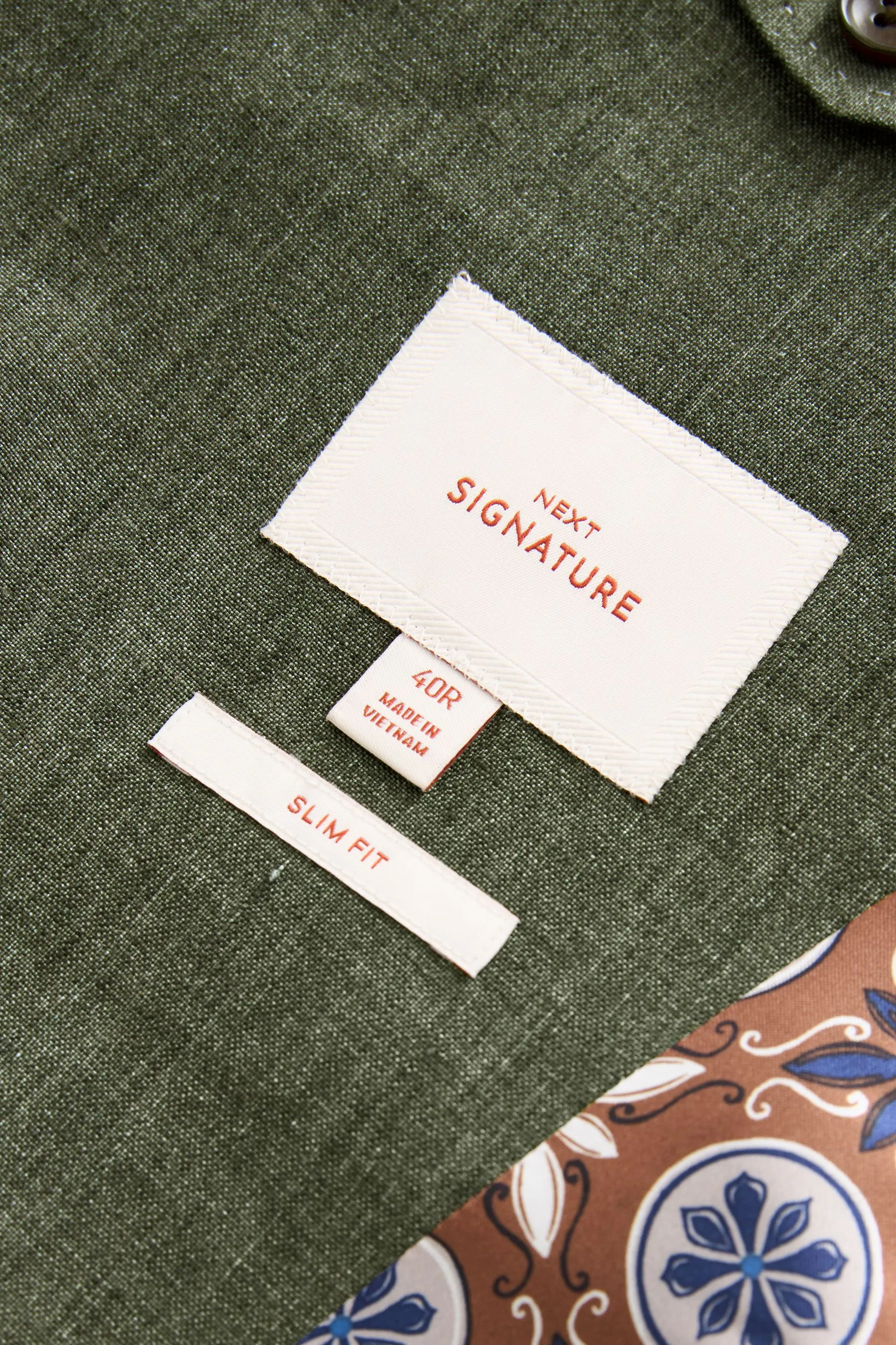 Vestibilità attillata / Slim Signature Leomaster - Completo in lino: Giacca