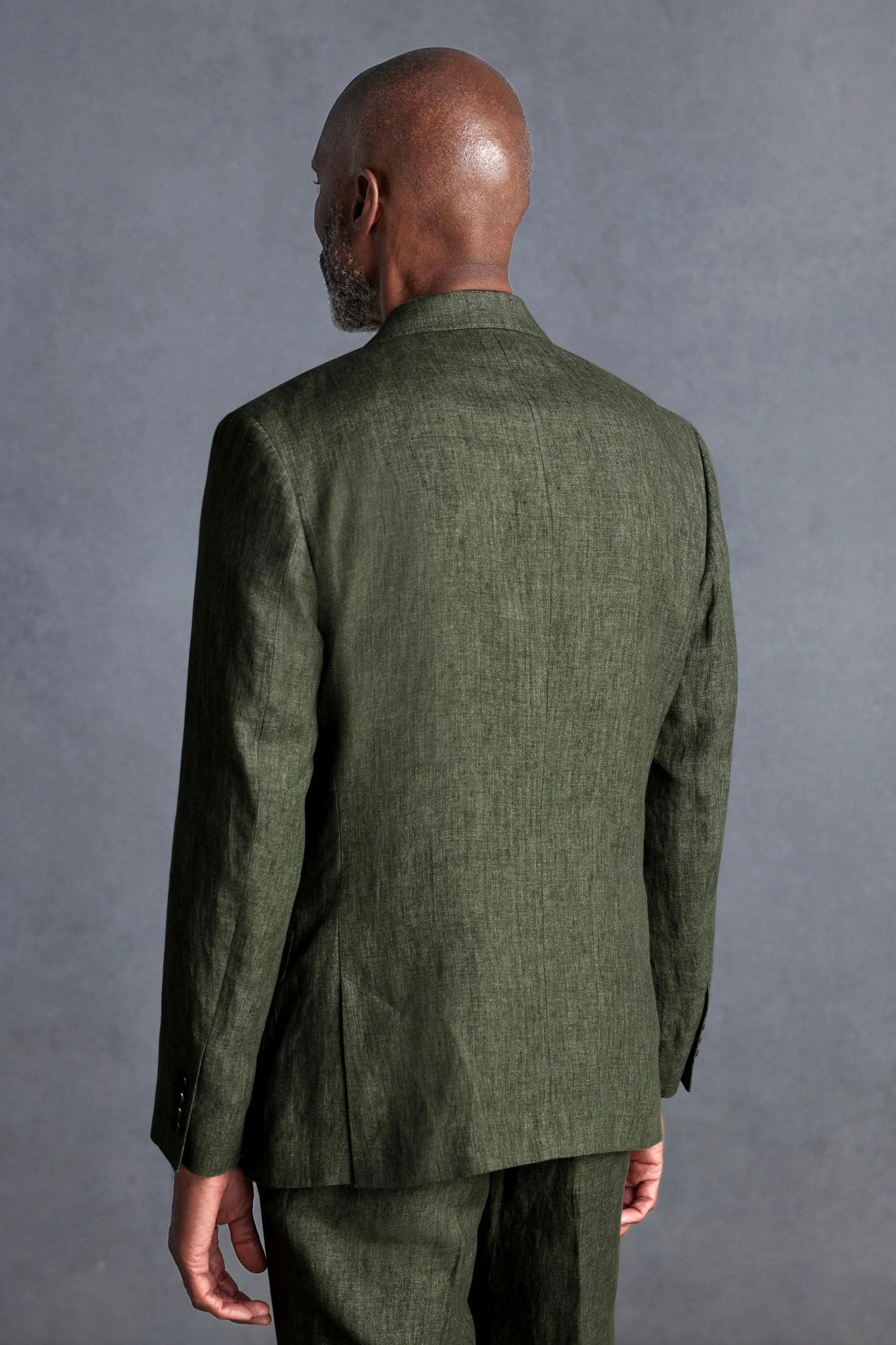 Vestibilità attillata / Slim Signature Leomaster - Completo in lino: Giacca