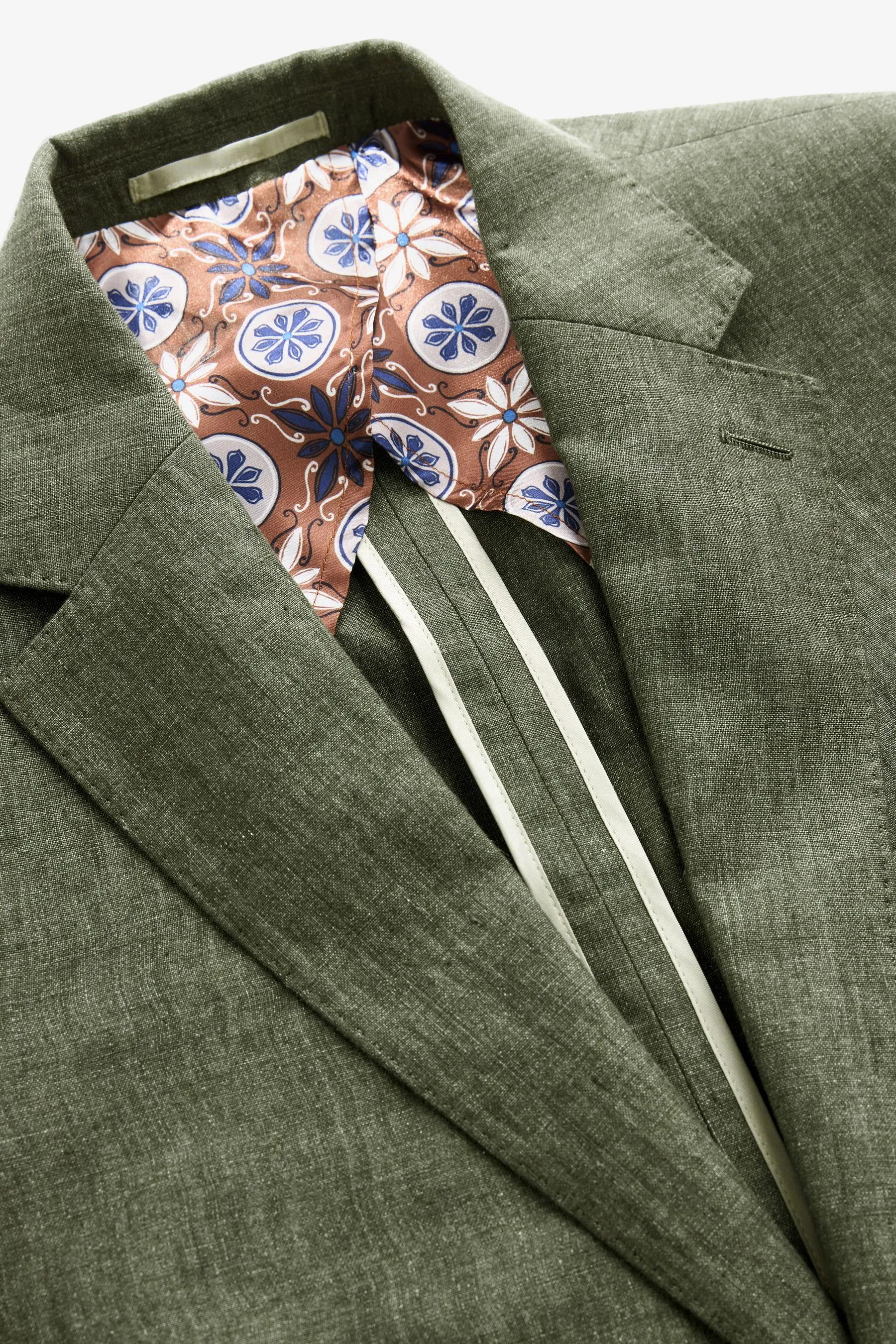 Vestibilità attillata / Slim Signature Leomaster - Completo in lino: Giacca