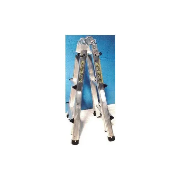 VIGNA SCALA TELESCOPICA BABY 3 GRADINI 3+3 H.CM85-CM280