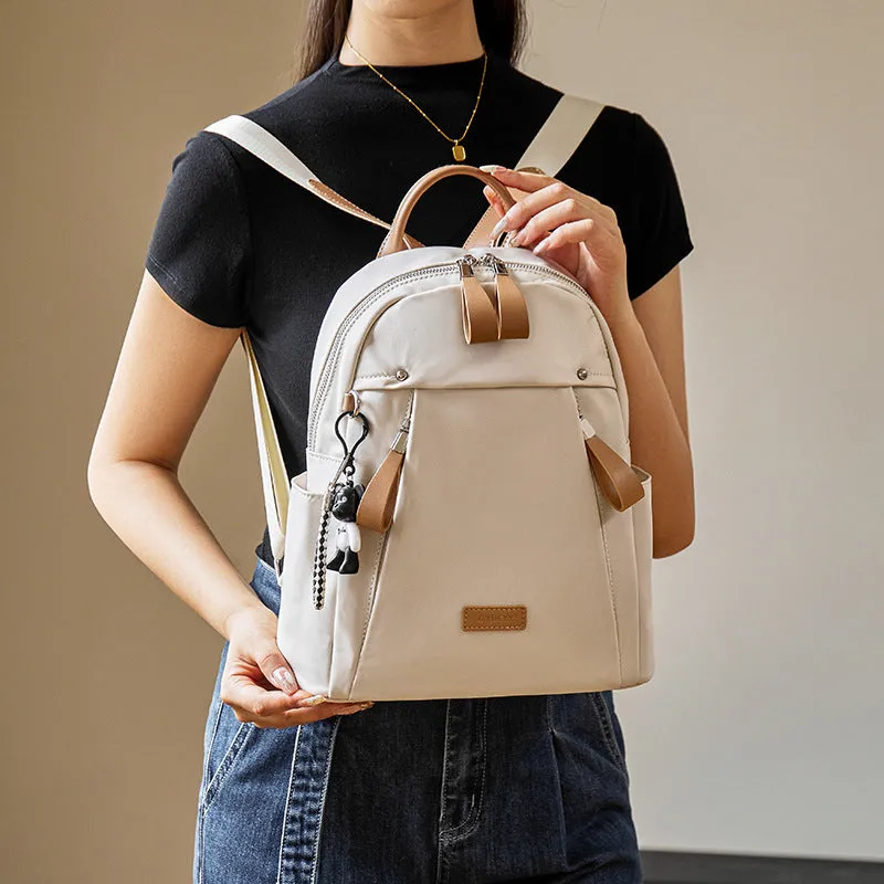 Zaino scolastico in tela da donna